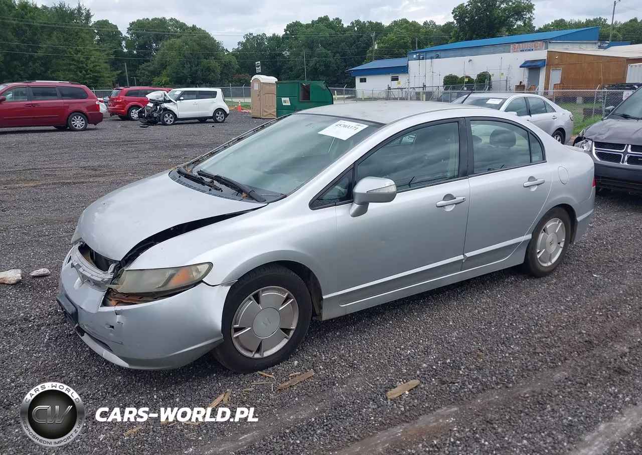 2006 Honda Civic Hybrid VIN:JHMFA36216S007181 - 2