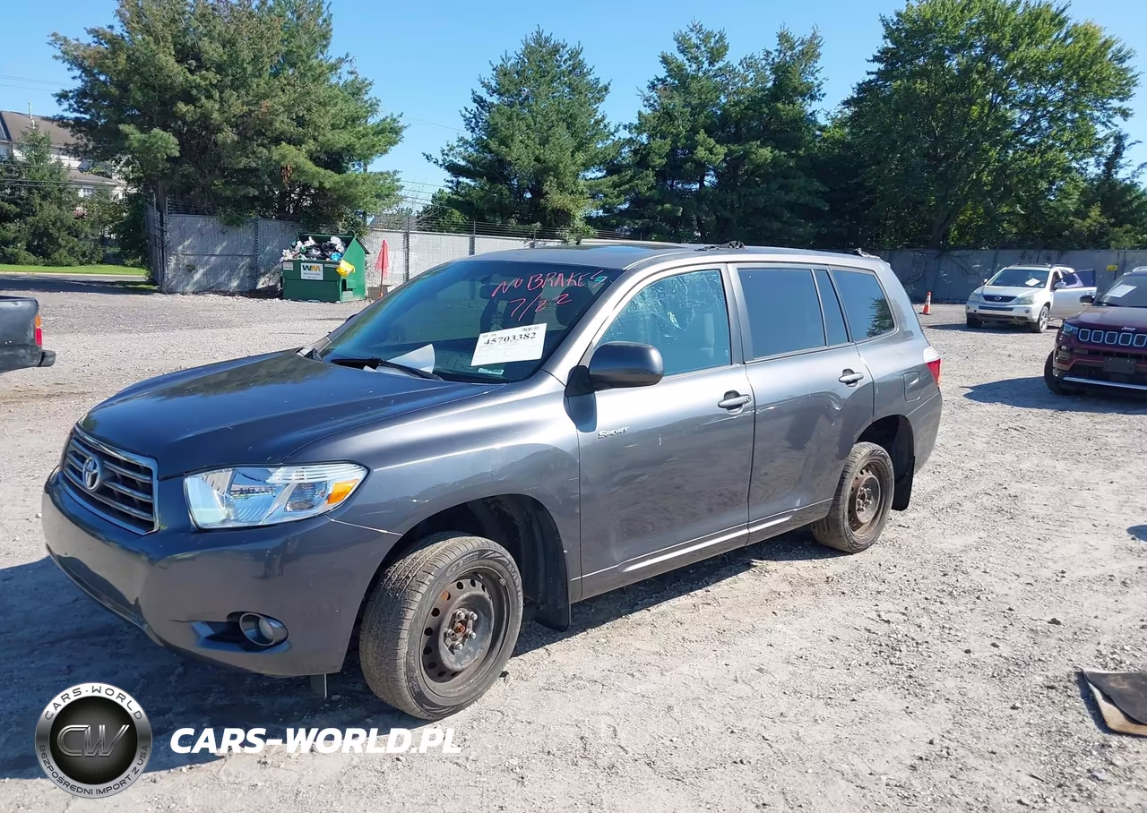 2008 Toyota Highlander Sport VIN:JTEDS43A082066387 - 2
