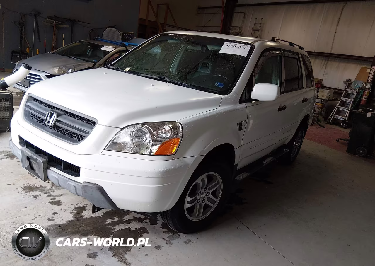 2005 Honda Pilot Ex-L VIN:5FNYF18665B009195 - 2