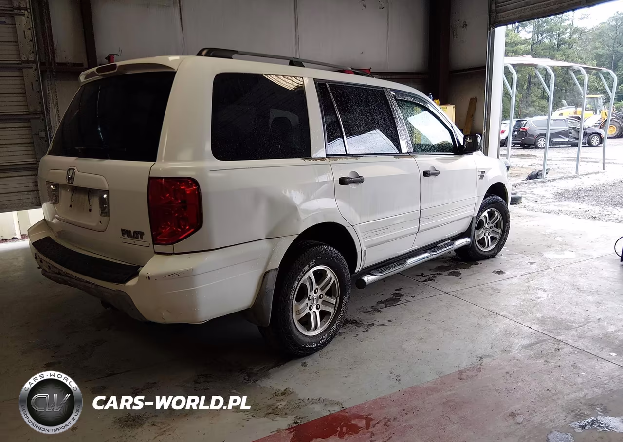 2005 Honda Pilot Ex-L VIN:5FNYF18665B009195 - 4