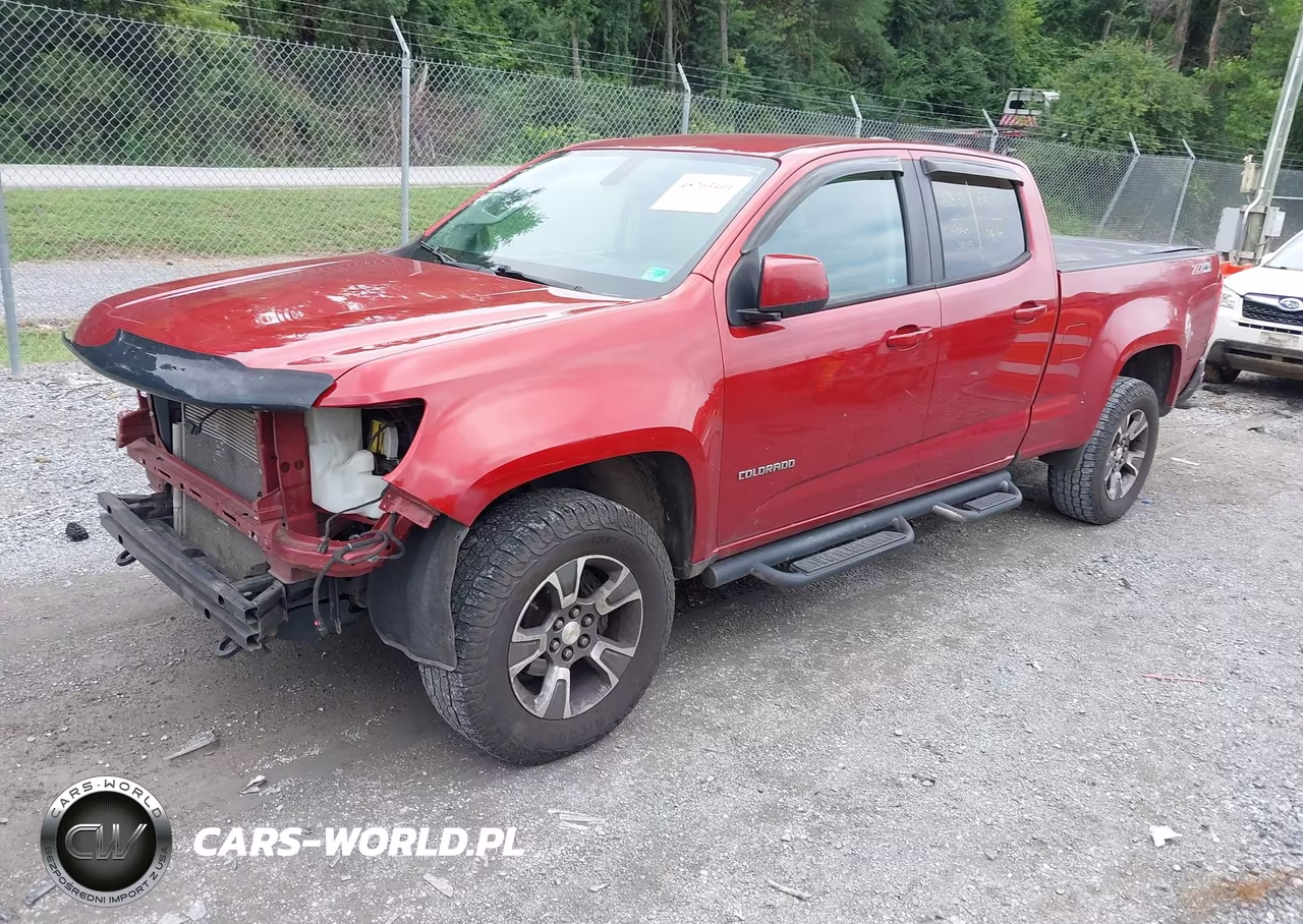 2016 Chevrolet Colorado 4Wd Z71 VIN:1GCGTDE33G1192471 - 2