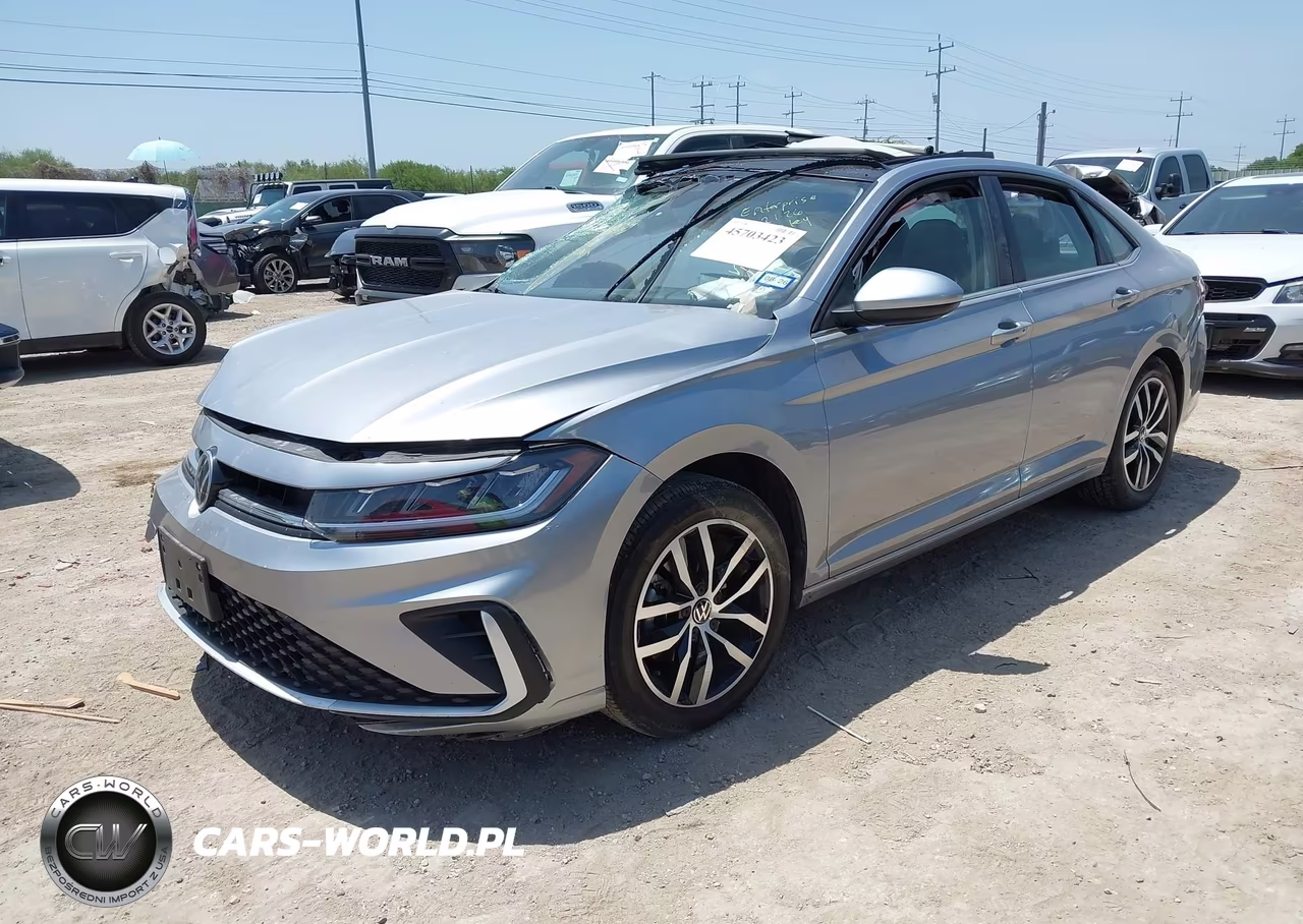 2025 Volkswagen Jetta 1.5T Se VIN:3VW7X7BU5SM013665 - 2