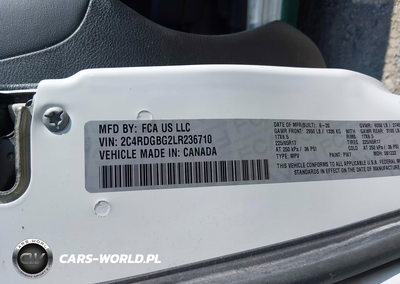 2020 Dodge Grand Caravan Se Plus VIN:2C4RDGBG2LR236710 - 9