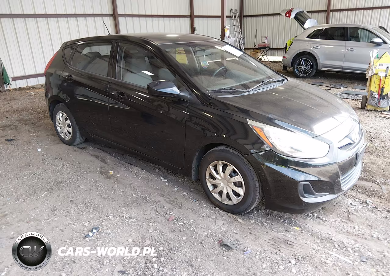 2012 Hyundai Accent Gs VIN:KMHCT5AE2CU012753 - 1