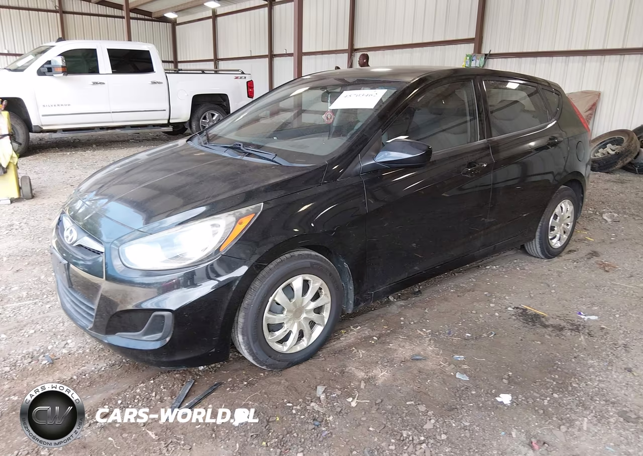 2012 Hyundai Accent Gs VIN:KMHCT5AE2CU012753 - 2