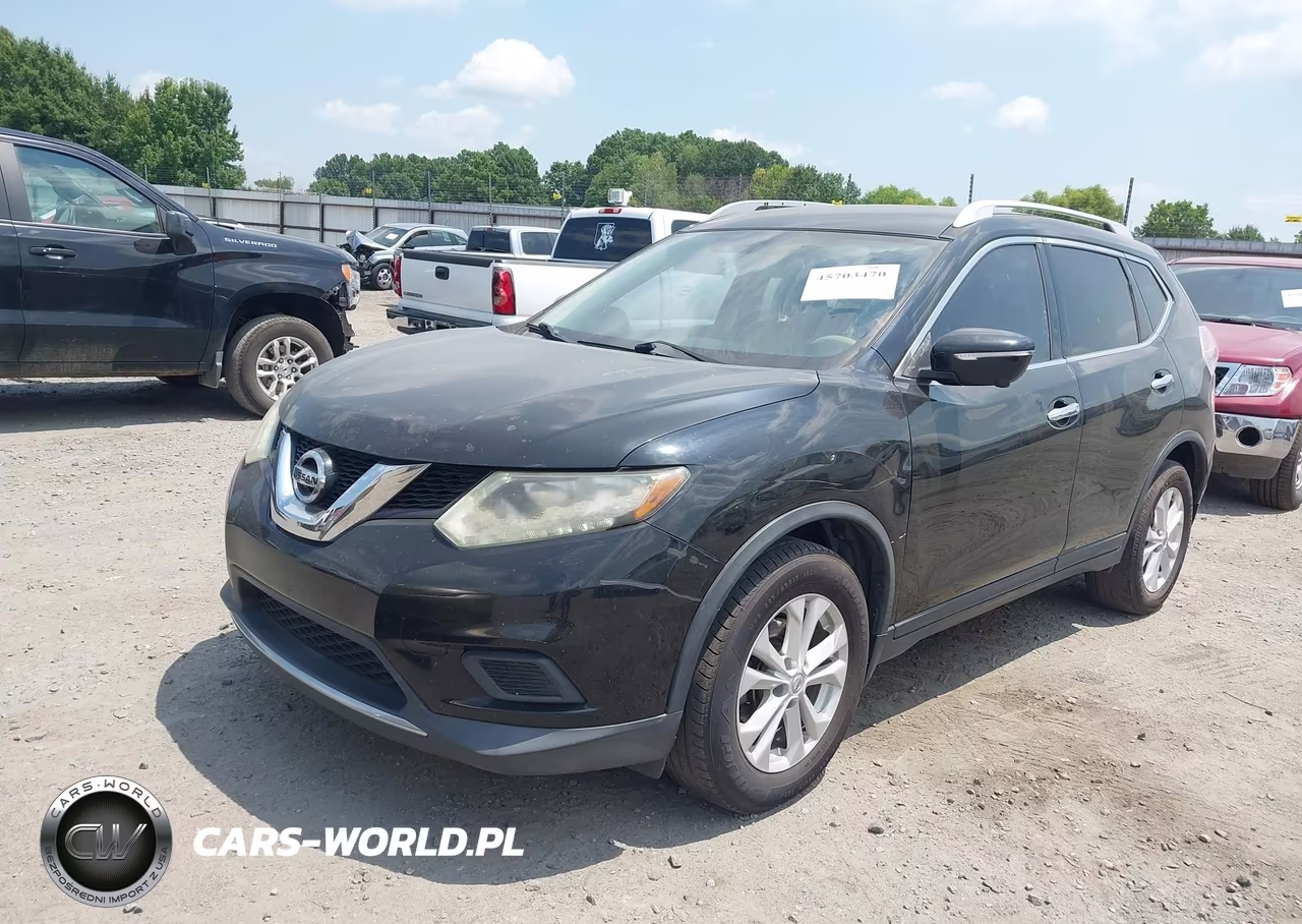 2015 Nissan Rogue Sv VIN:KNMAT2MT2FP524939 - 2