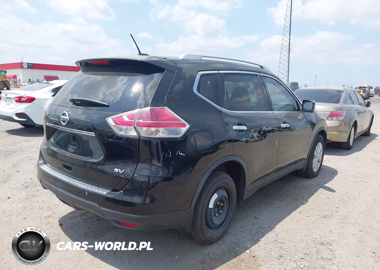 2015 Nissan Rogue Sv VIN:KNMAT2MT2FP524939 - 4