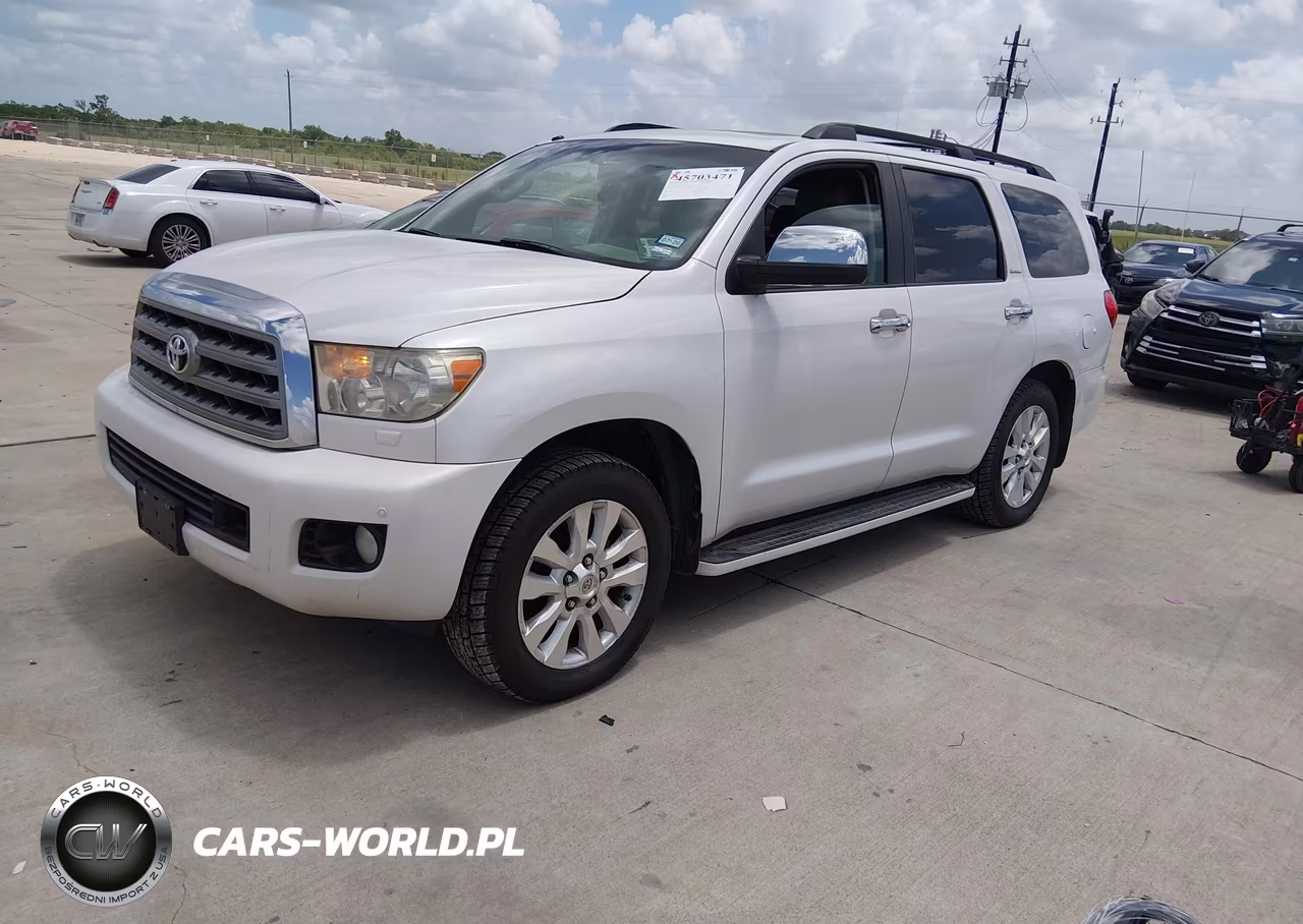 2008 Toyota Sequoia Platinum 5.7L V8 VIN:5TDBY67A08S000317 - 2