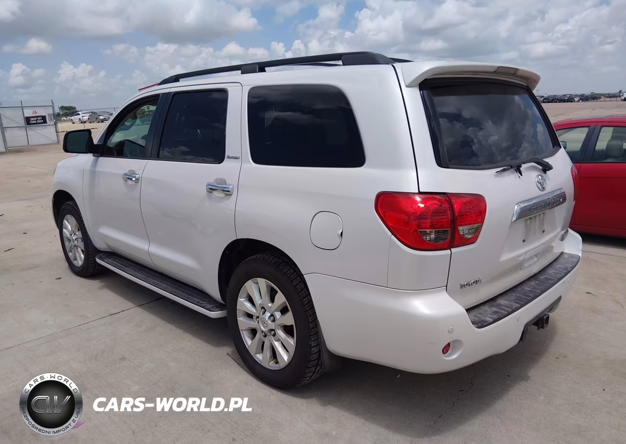 2008 Toyota Sequoia Platinum 5.7L V8 VIN:5TDBY67A08S000317 - 3