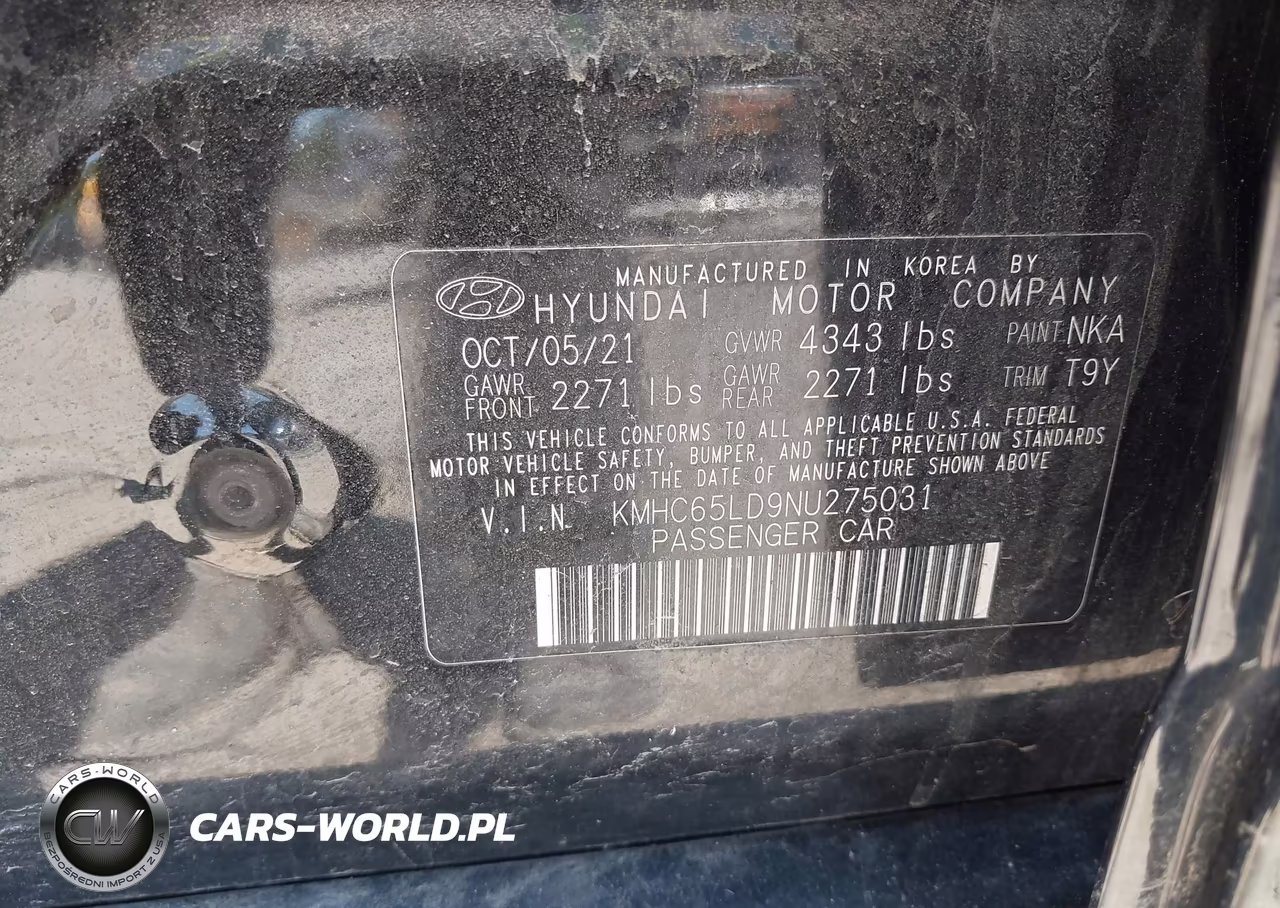 2022 Hyundai Ioniq Plug-In Hybrid Se VIN:KMHC65LD9NU275031 - 9