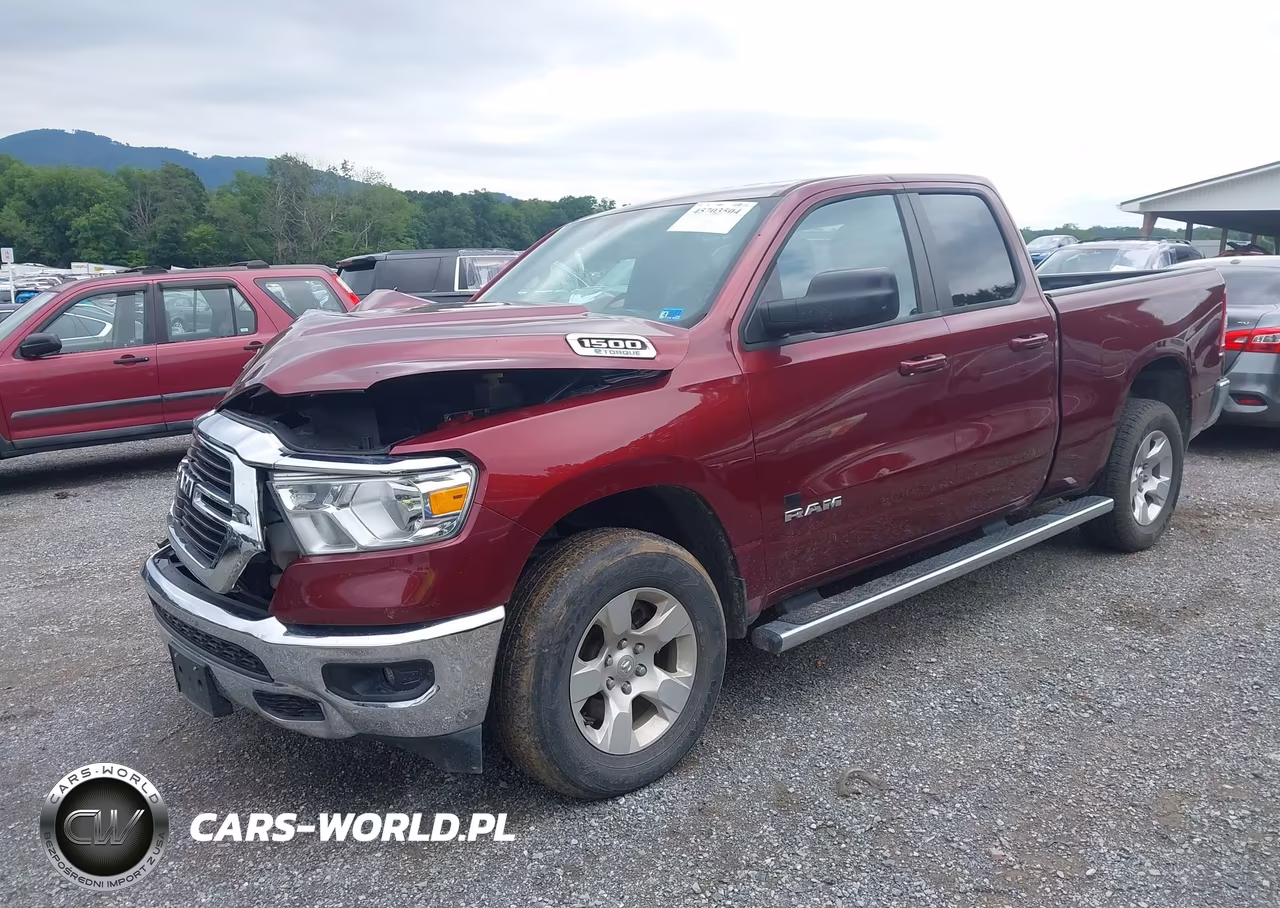 2021 Ram 1500 Big Horn 4X4 6'4 Box VIN:1C6RRFBG0MN586791 - 2
