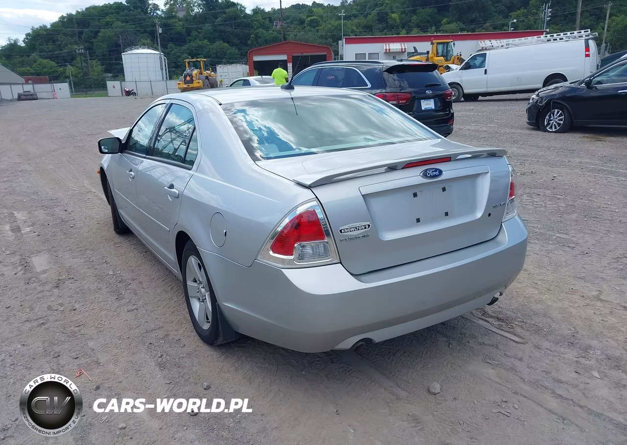 2009 Ford Fusion Se VIN:3FAHP07109R166017 - 3