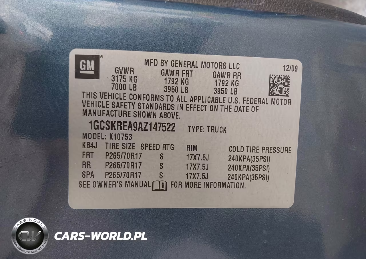 2010 Chevrolet Silverado 1500 Ls VIN:1GCSKREA9AZ147522 - 9