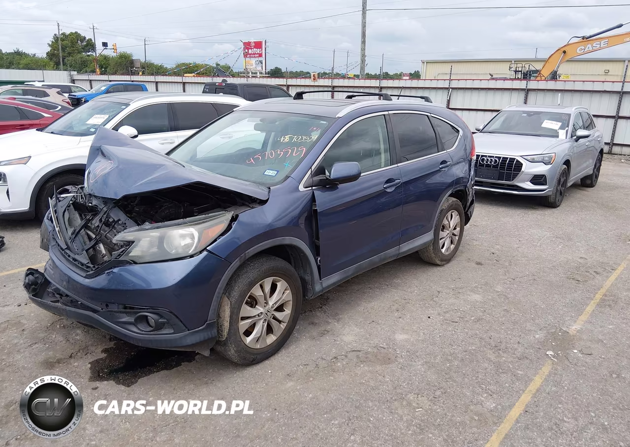 2013 Honda Cr-V Ex VIN:2HKRM4H58DH672898 - 2
