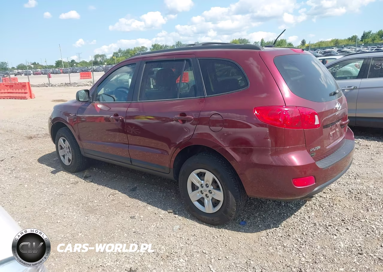 2009 Hyundai Santa Fe Gls VIN:5NMSG13D99H265540 - 3