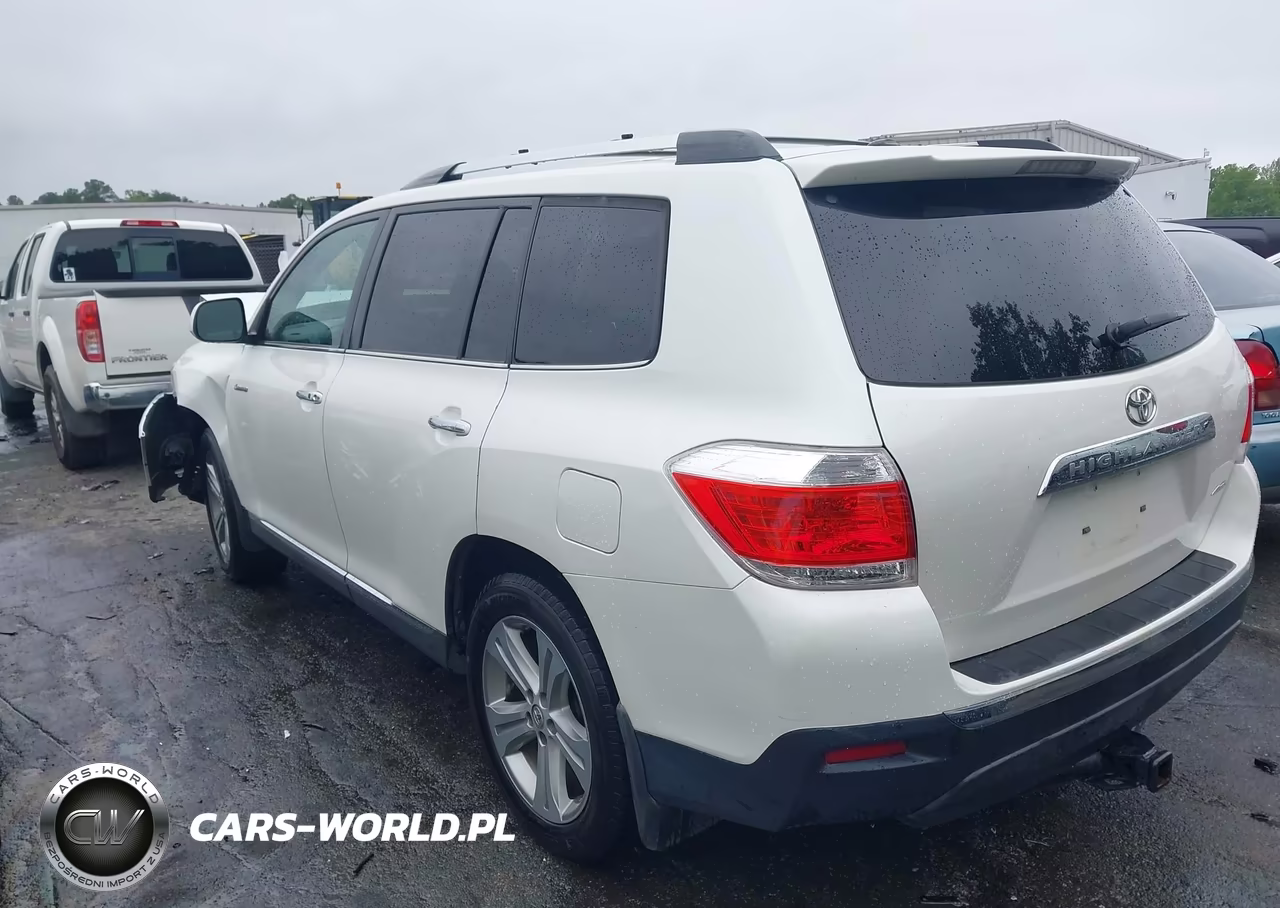 2012 Toyota Highlander Limited V6 VIN:5TDDK3EH9CS098393 - 3
