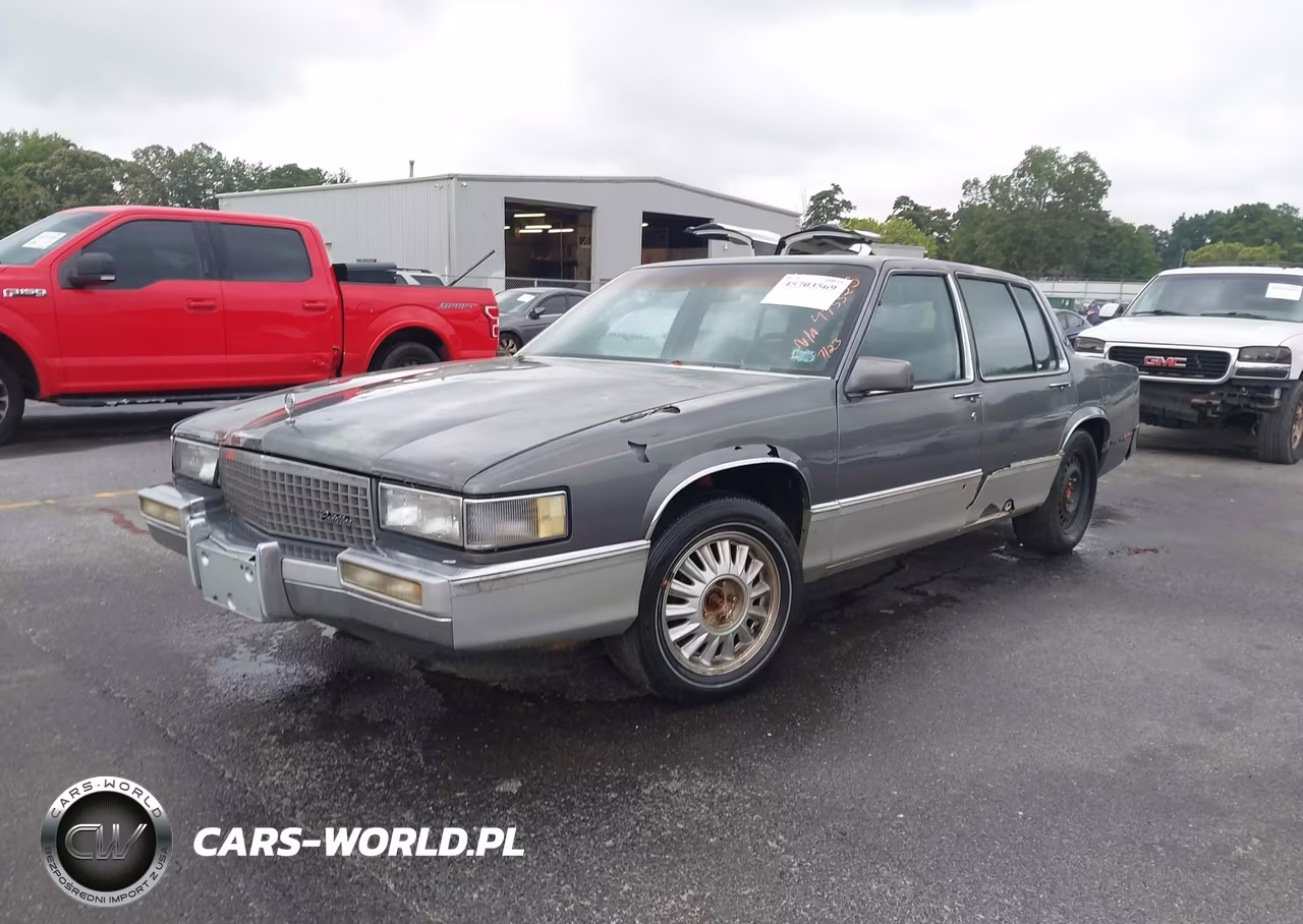 1989 Cadillac Deville VIN:1G6CD5156K4373325 - 2