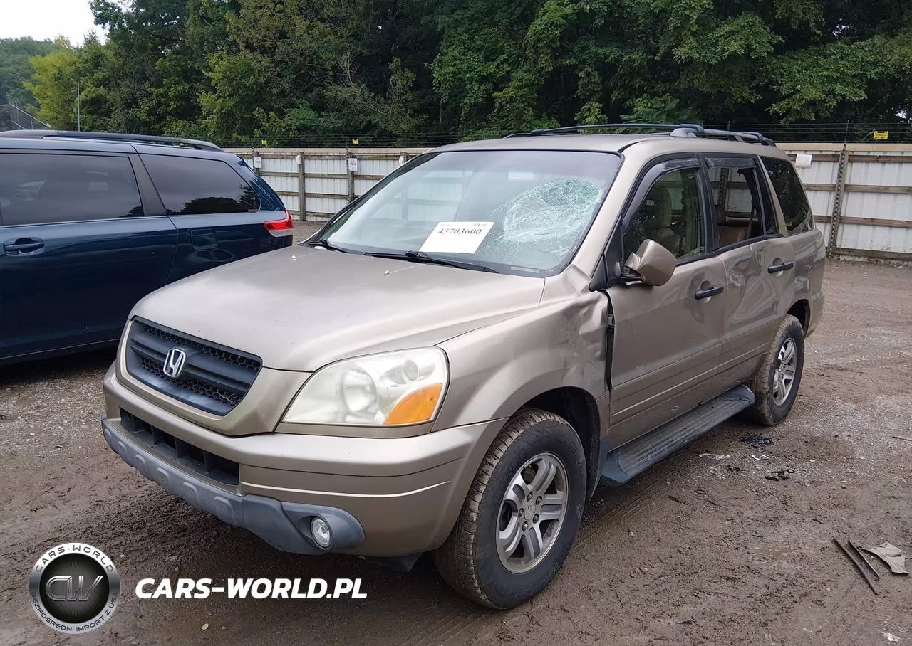 2003 Honda Pilot Ex-L VIN:2HKYF18583H553459 - 2