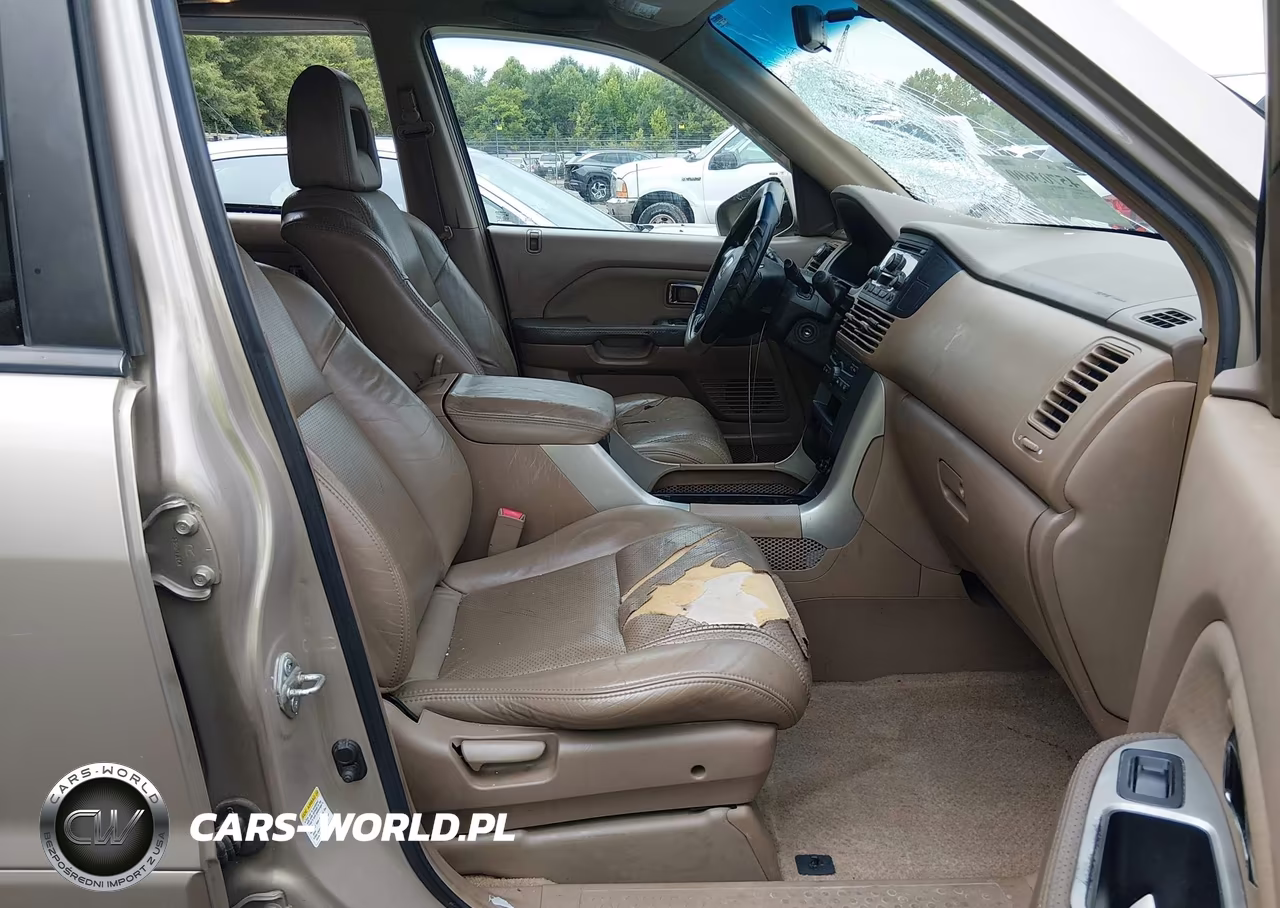 2003 Honda Pilot Ex-L VIN:2HKYF18583H553459 - 5