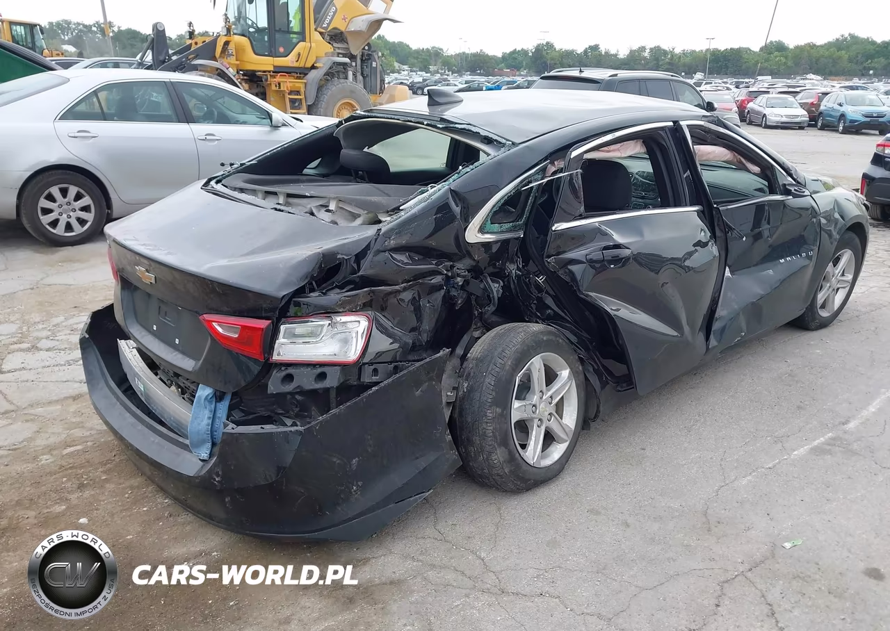 2025 Chevrolet Malibu Fwd Ls VIN:1G1ZB5ST7SF104001 - 4
