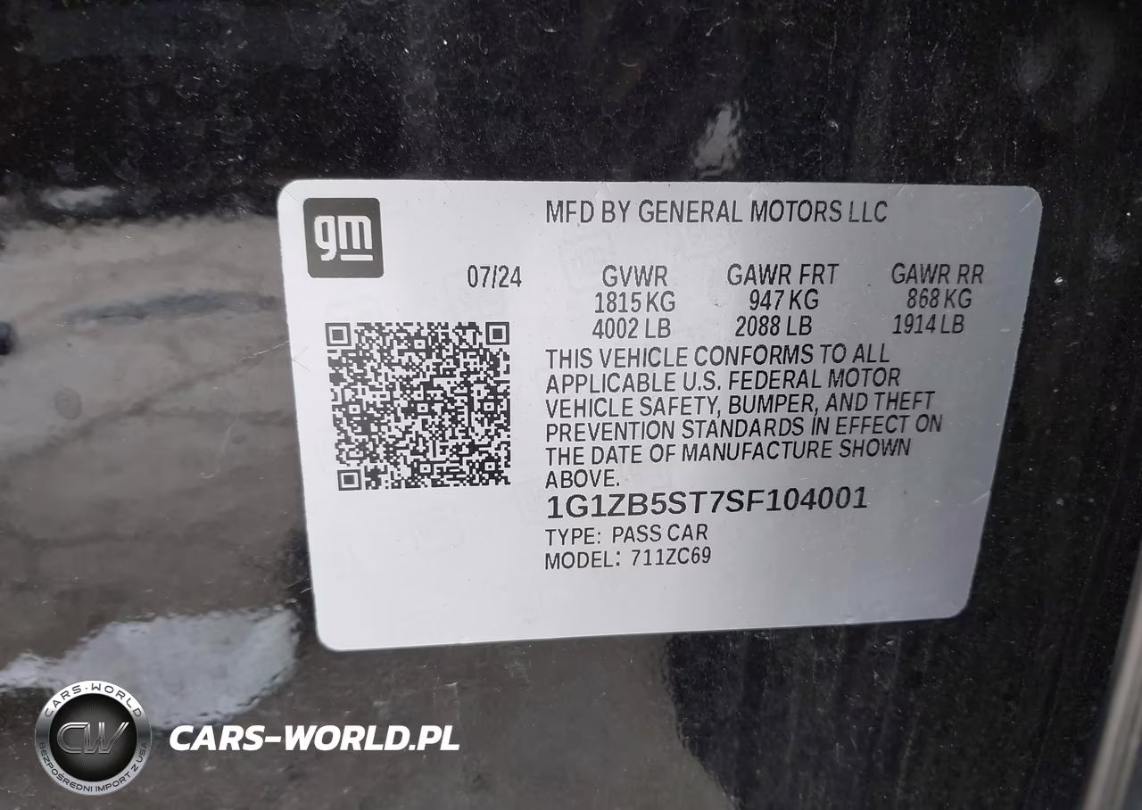 2025 Chevrolet Malibu Fwd Ls VIN:1G1ZB5ST7SF104001 - 9