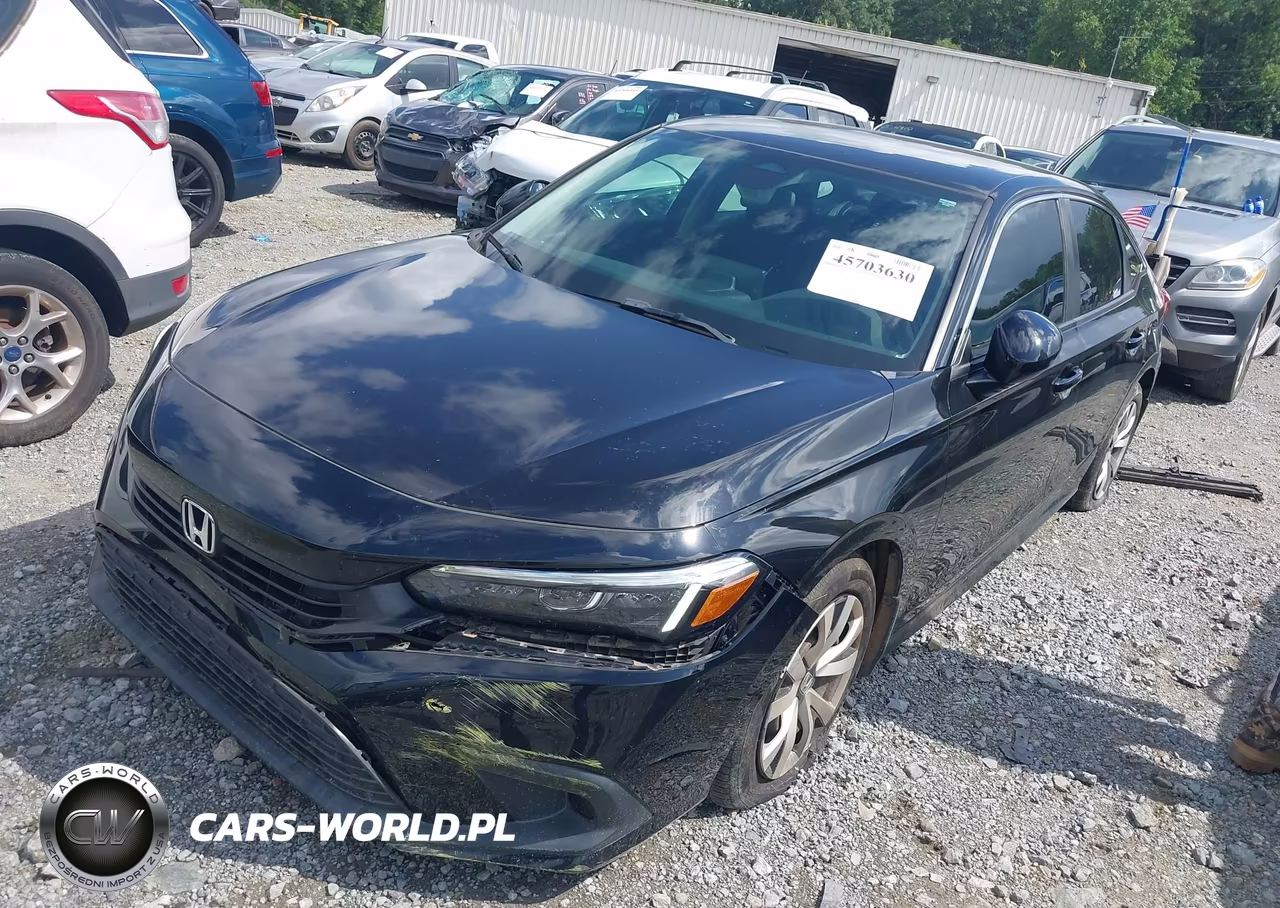 2022 Honda Civic Lx VIN:2HGFE2F22NH546576 - 2