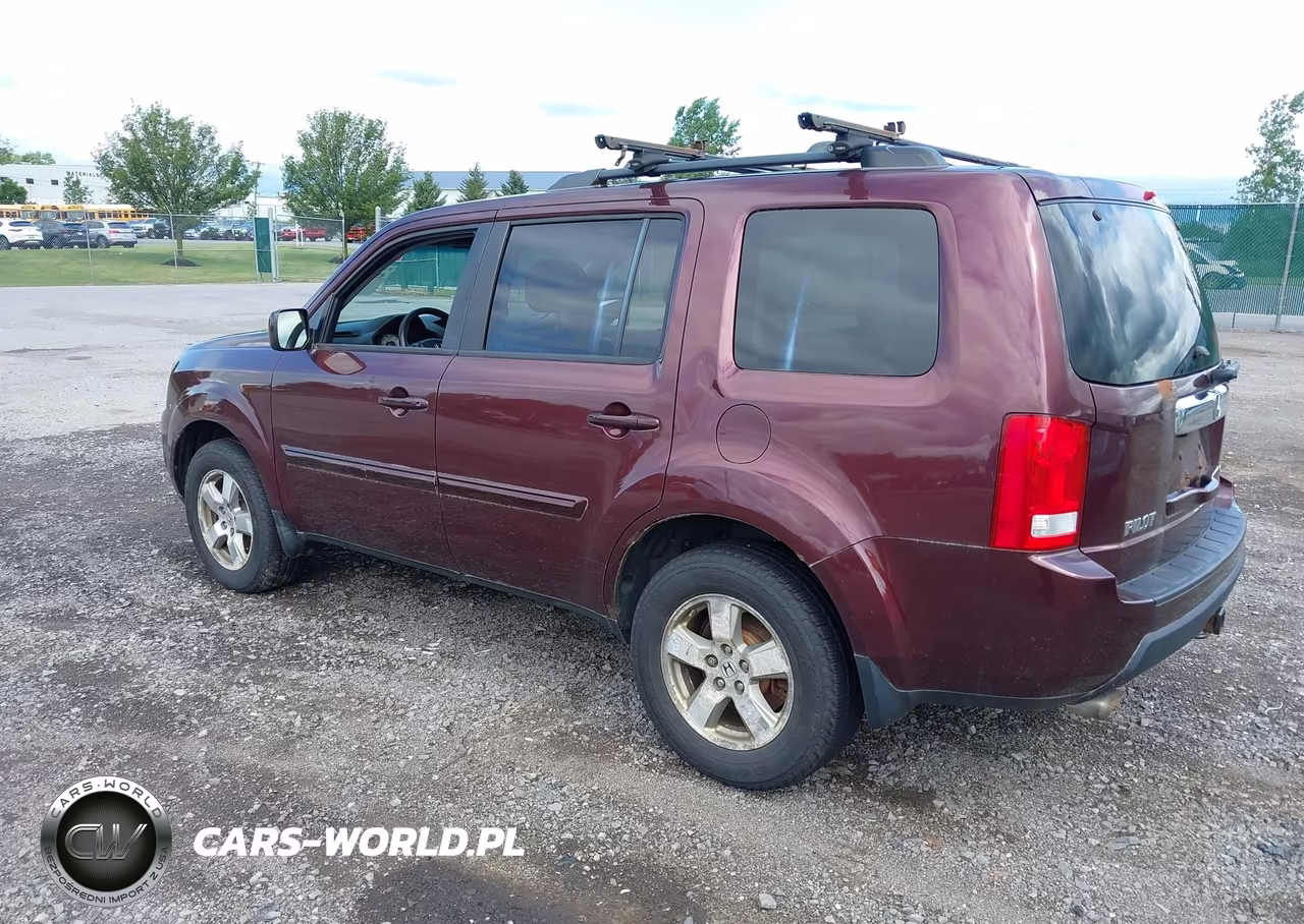 2011 Honda Pilot Ex-L VIN:5FNYF4H55BB035582 - 3