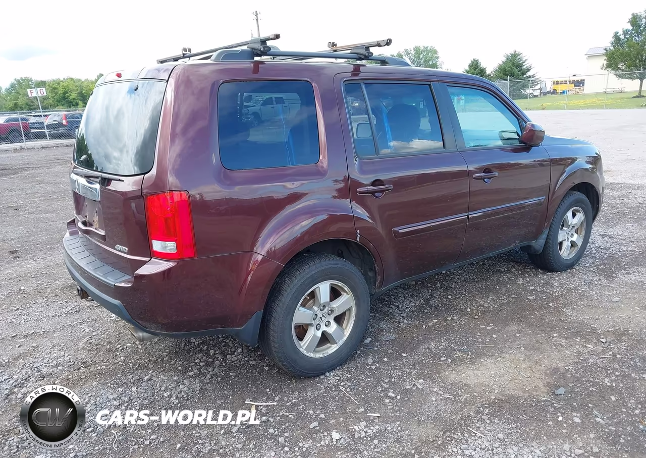 2011 Honda Pilot Ex-L VIN:5FNYF4H55BB035582 - 4