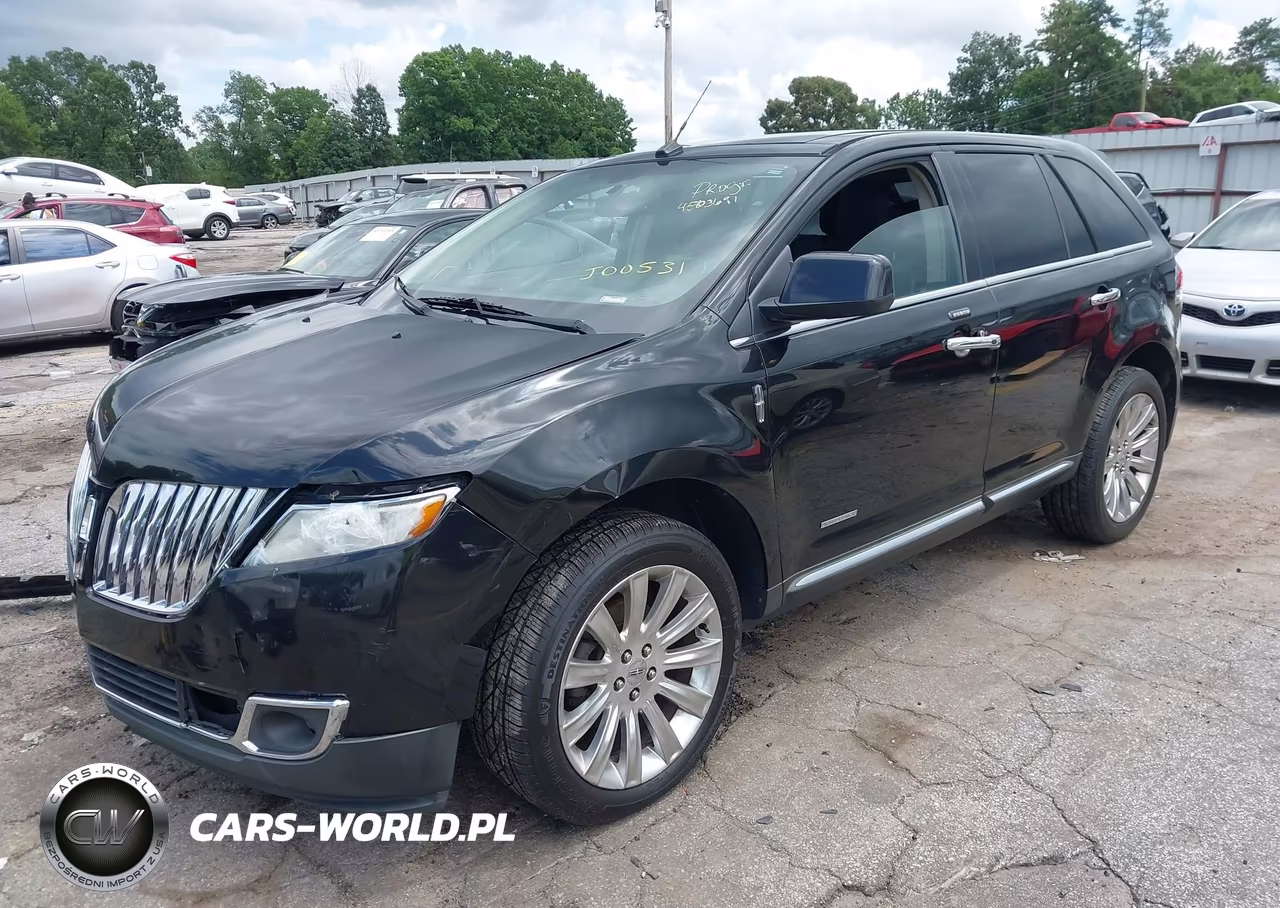 2011 Lincoln Mkx VIN:2LMDJ8JK5BBJ00531 - 2