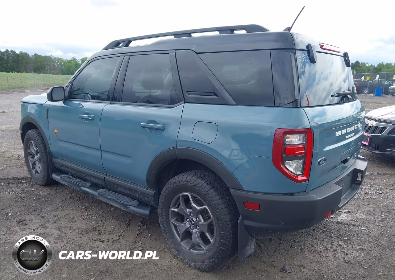 2022 Ford Bronco Sport Badlands VIN:3FMCR9D91NRD38638 - 3