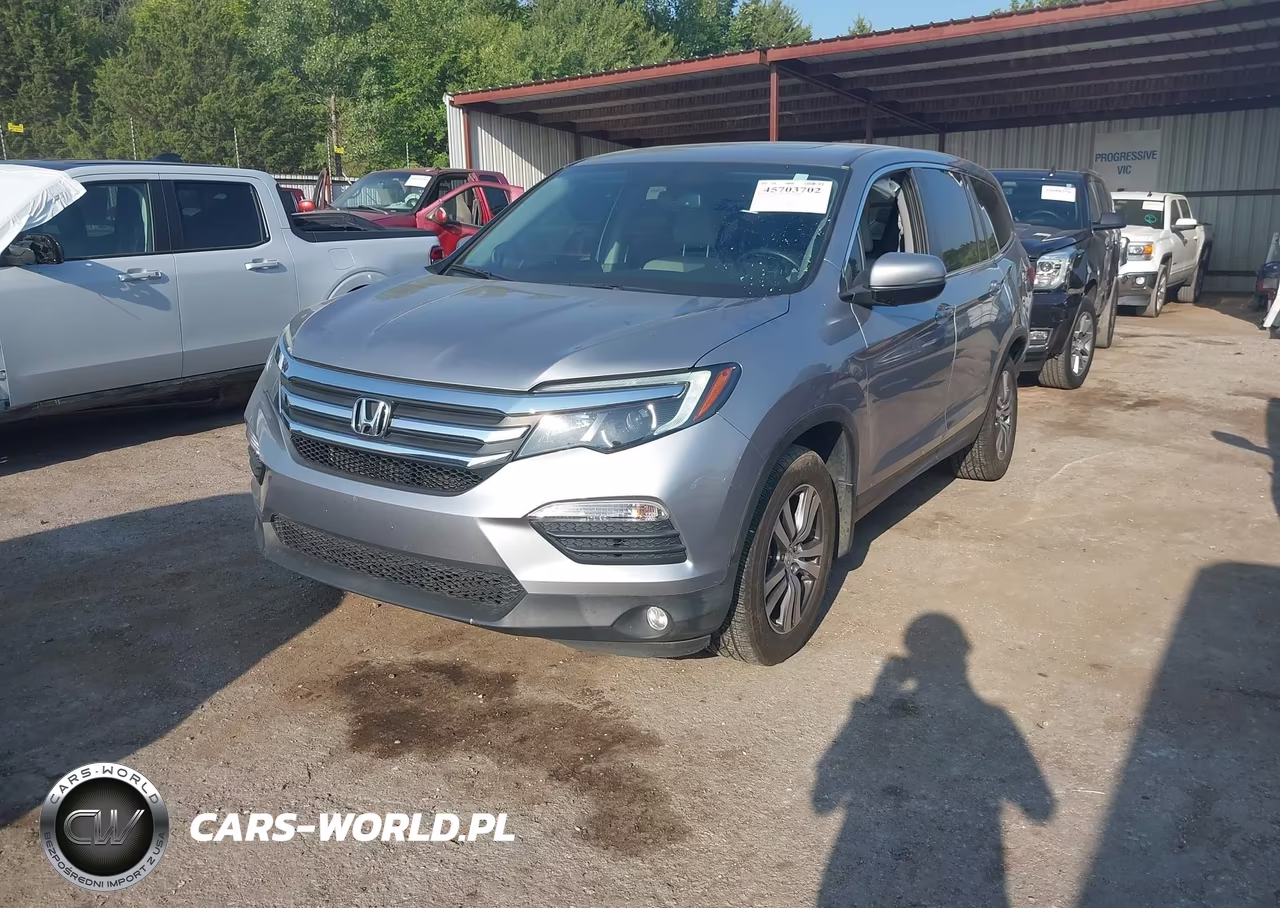 2016 Honda Pilot Ex-L VIN:5FNYF6H50GB117027 - 2
