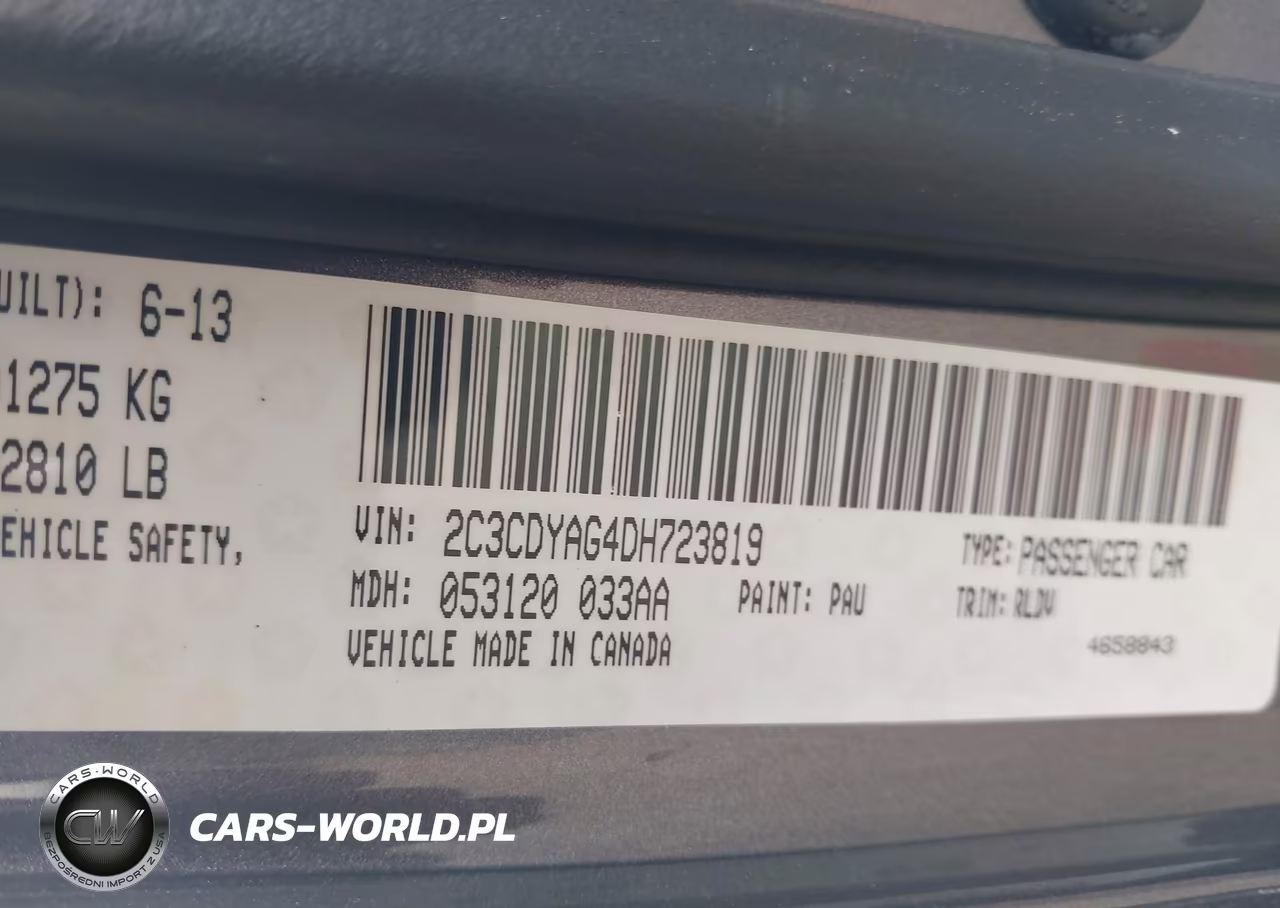 2013 Dodge Challenger Sxt Plus VIN:2C3CDYAG4DH723819 - 9