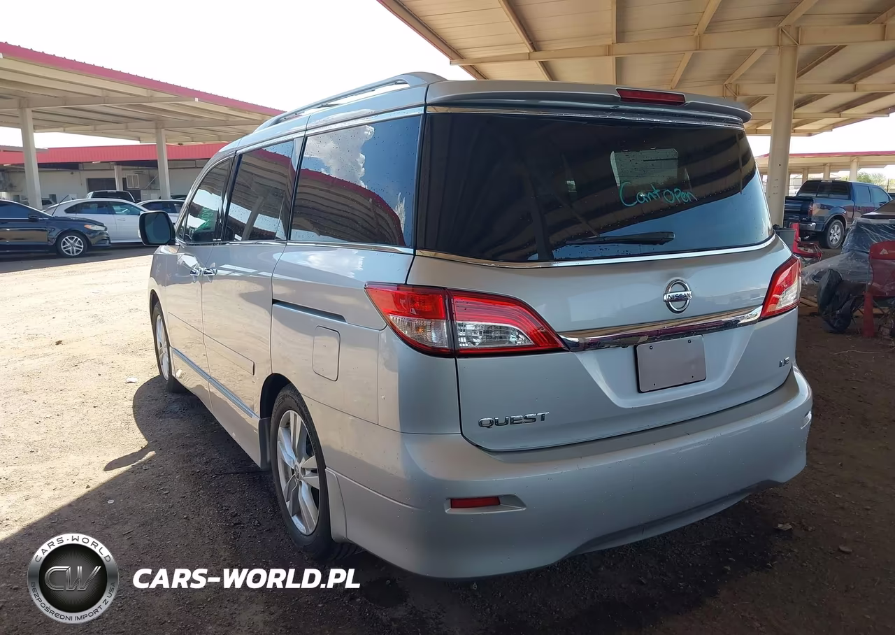 2011 Nissan Quest Le VIN:JN8AE2KP6B9002141 - 3