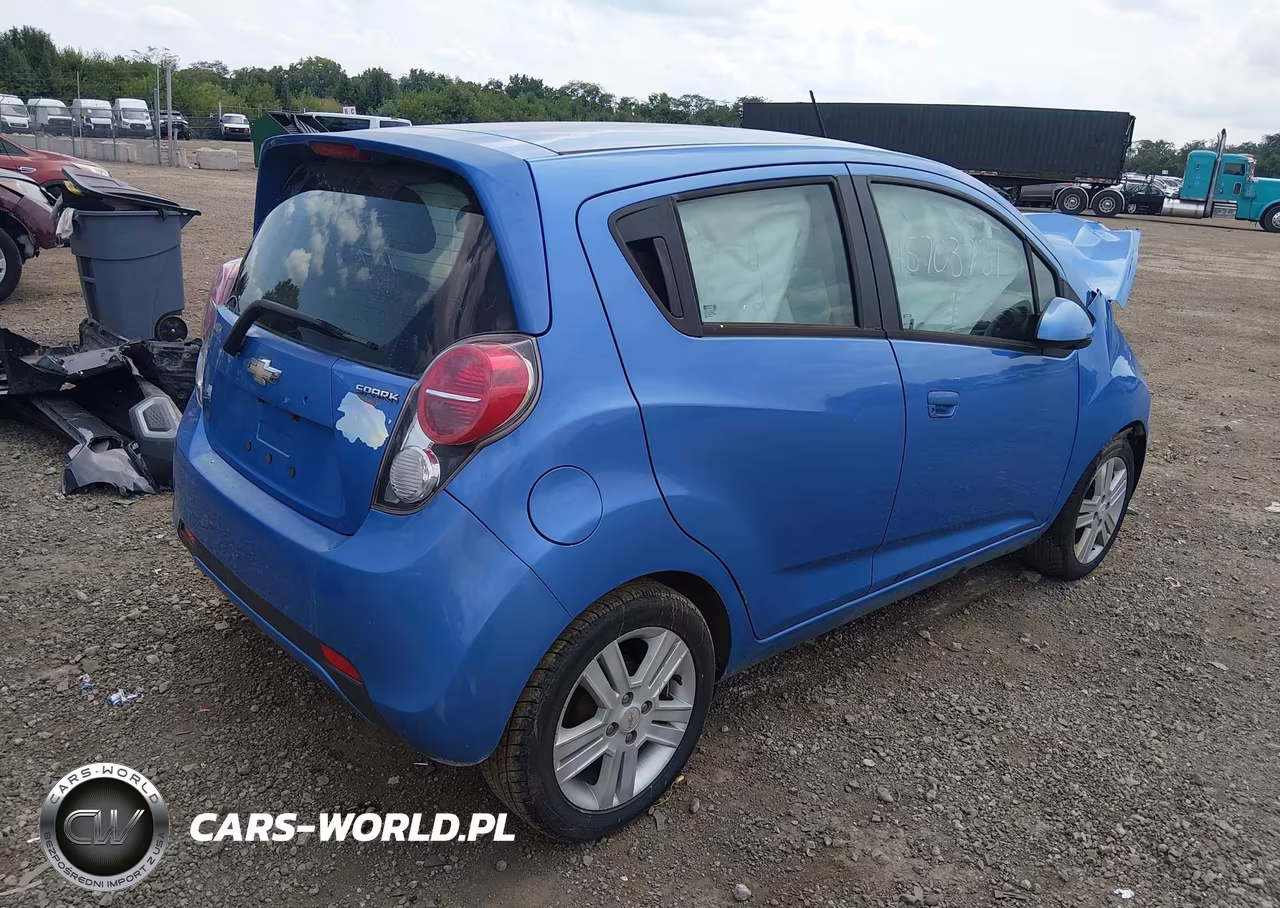 2013 Chevrolet Spark 1Lt Auto VIN:KL8CD6S98DC575945 - 4