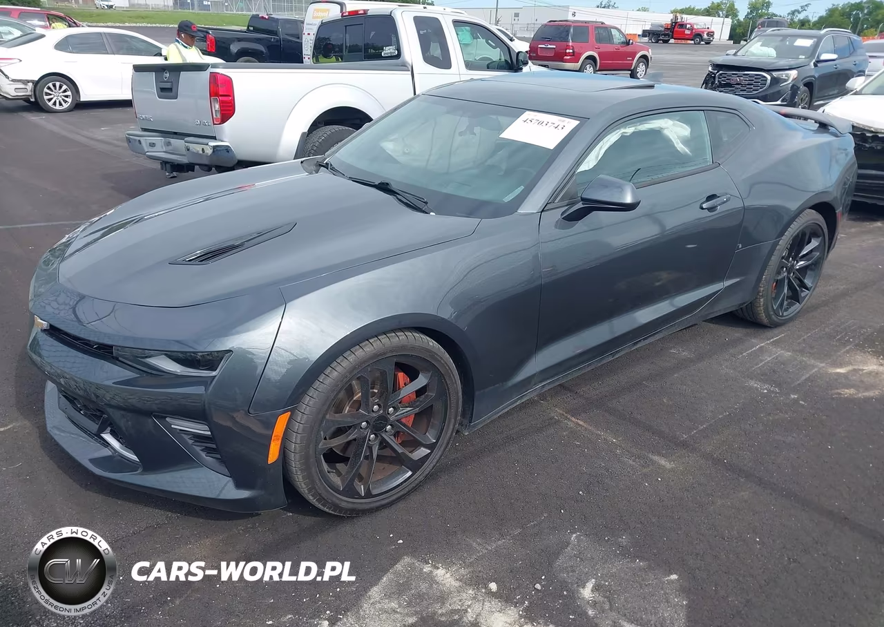 2017 Chevrolet Camaro 2Ss VIN:1G1FH1R76H0129292 - 2