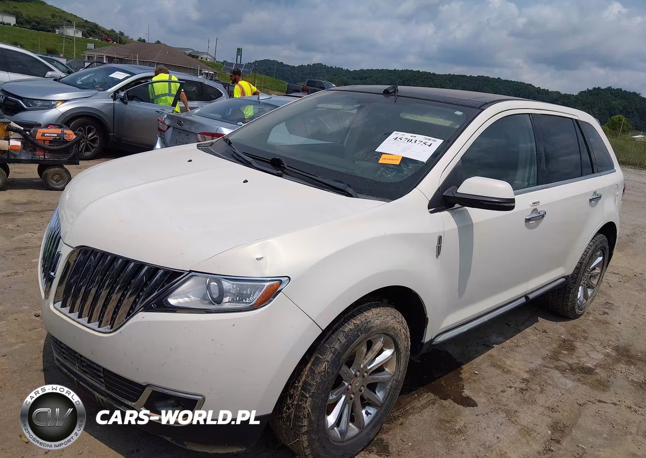 2013 Lincoln Mkx VIN:2LMDJ8JKXDBL13445 - 2