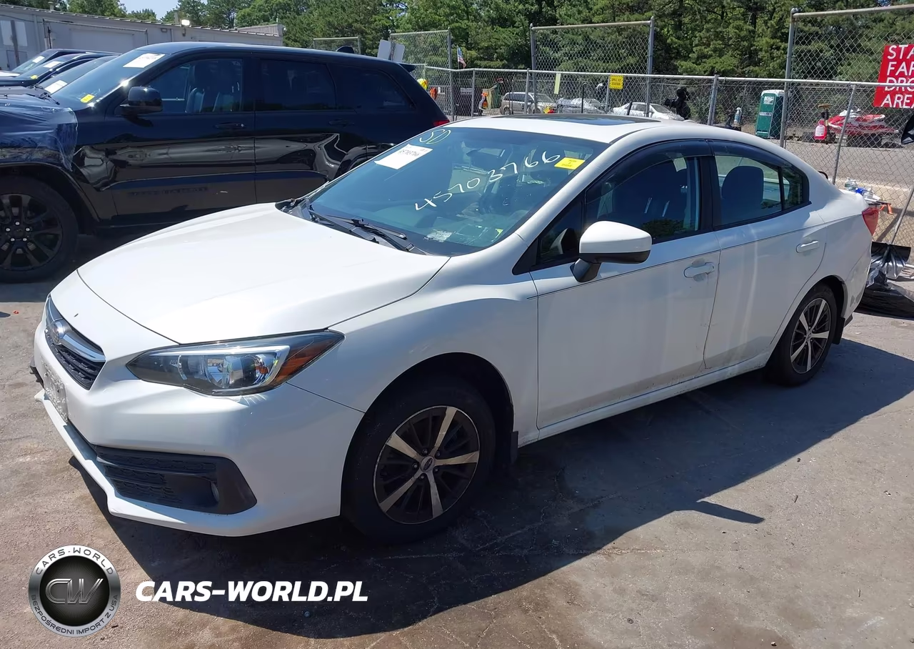 2020 Subaru Impreza Premium VIN:4S3GKAD66L3606192 - 2