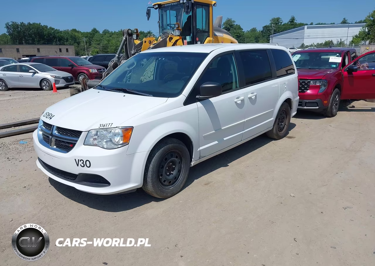 2015 Dodge Grand Caravan Se VIN:2C4RDGBGXFR731614 - 2