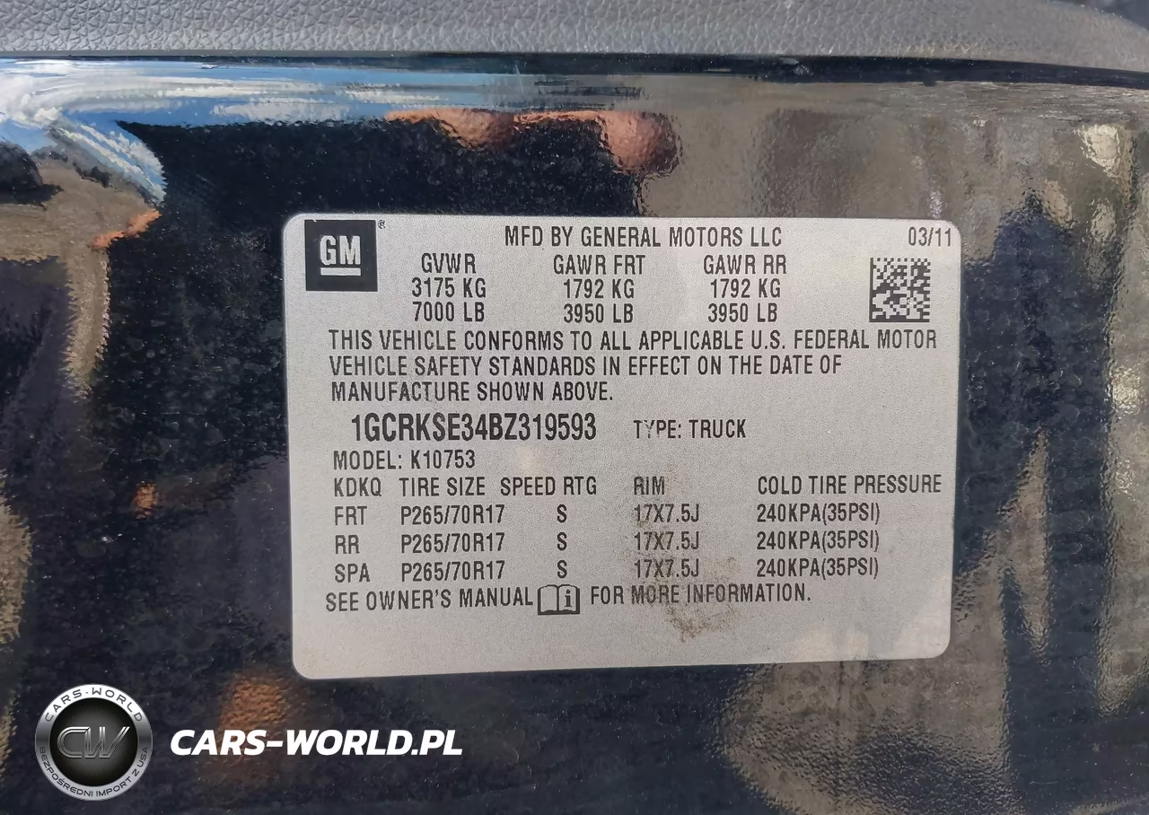 2011 Chevrolet Silverado 1500 Lt VIN:1GCRKSE34BZ319593 - 9
