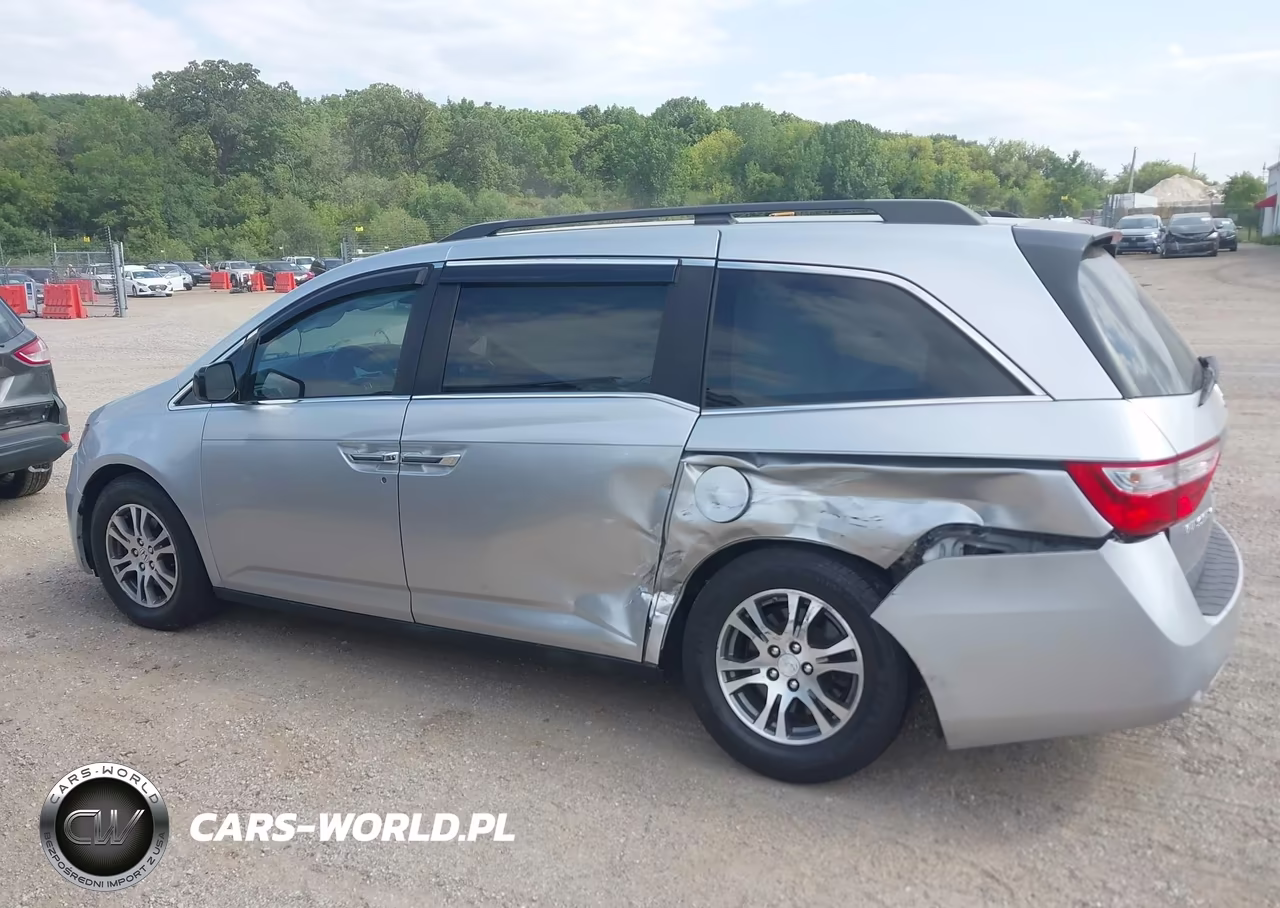 2011 Honda Odyssey Ex-L VIN:5FNRL5H6XBB059078 - 14
