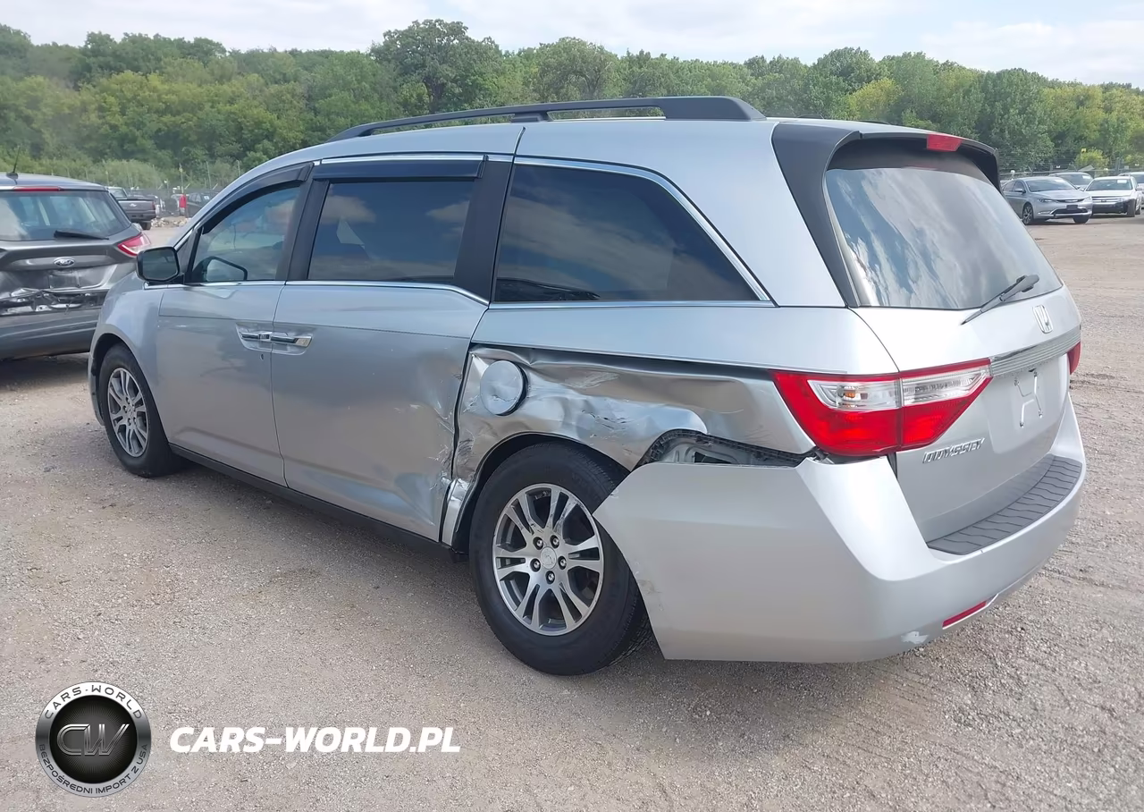 2011 Honda Odyssey Ex-L VIN:5FNRL5H6XBB059078 - 3