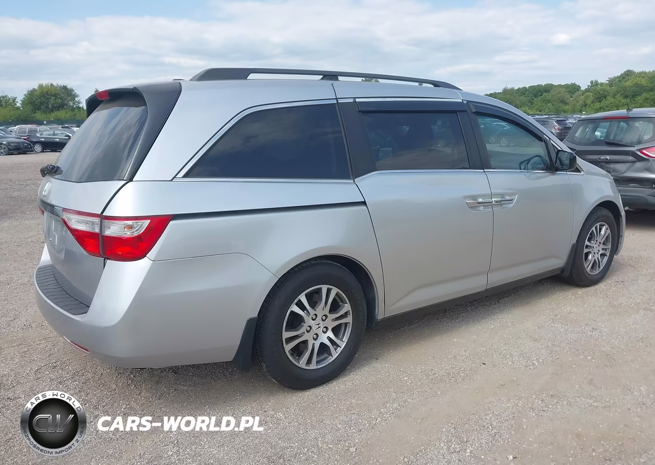 2011 Honda Odyssey Ex-L VIN:5FNRL5H6XBB059078 - 4