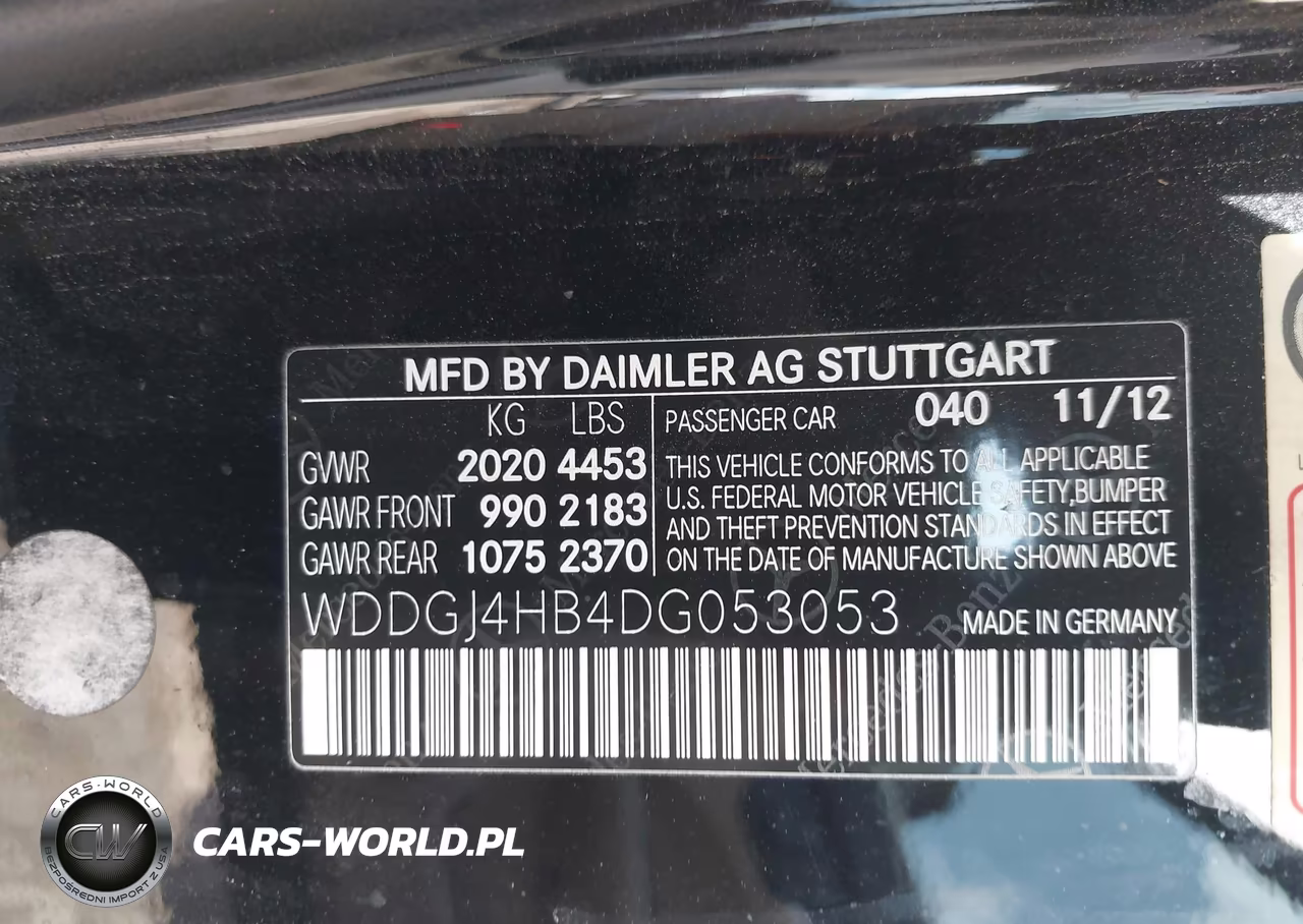 2013 Mercedes-Benz C 250 VIN:WDDGJ4HB4DG053053 - 9