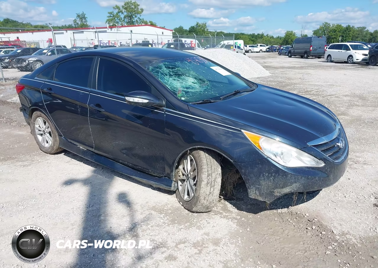 2014 Hyundai Sonata Gls VIN:5NPEB4ACXEH945449 - 1