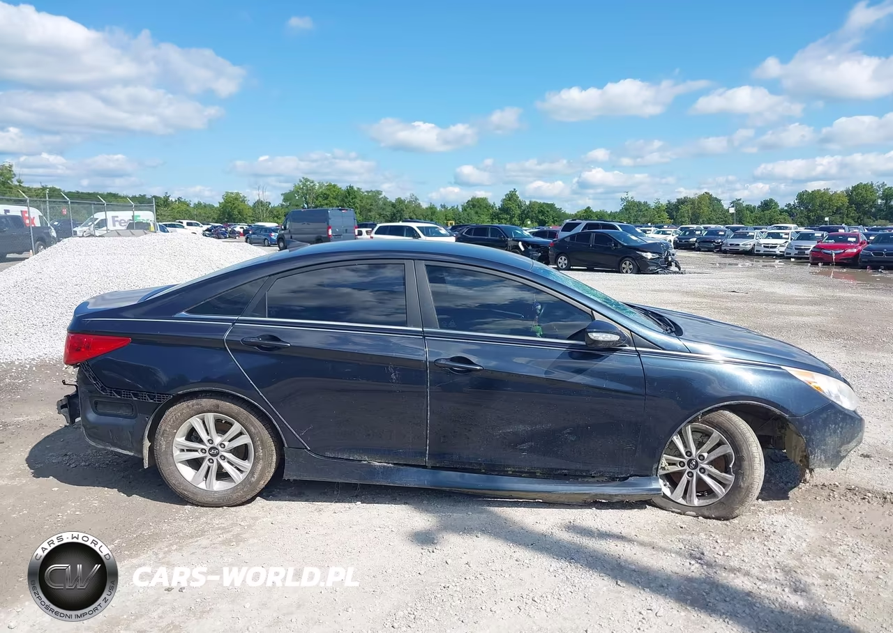2014 Hyundai Sonata Gls VIN:5NPEB4ACXEH945449 - 14