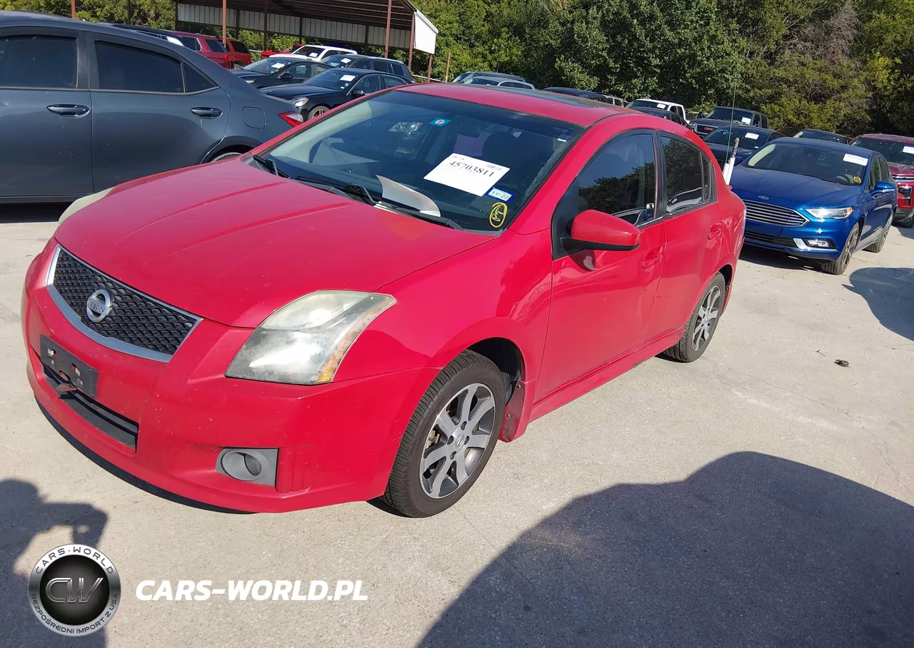 2012 Nissan Sentra 2.0 Sr VIN:3N1AB6AP1CL703596 - 2