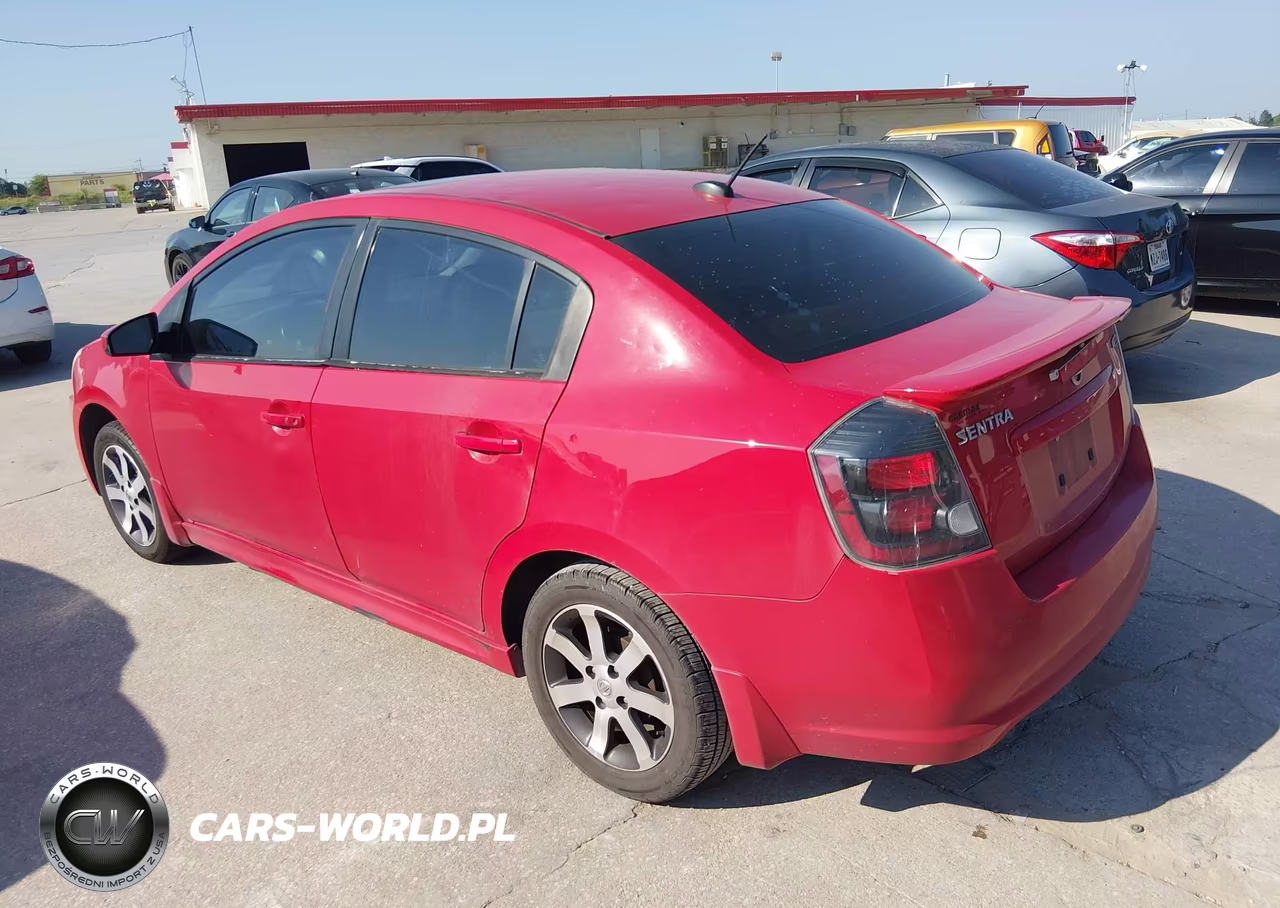 2012 Nissan Sentra 2.0 Sr VIN:3N1AB6AP1CL703596 - 3