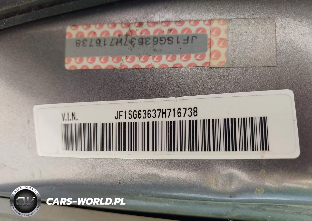 2007 Subaru Forester 2.5X VIN:JF1SG63637H716738 - 9