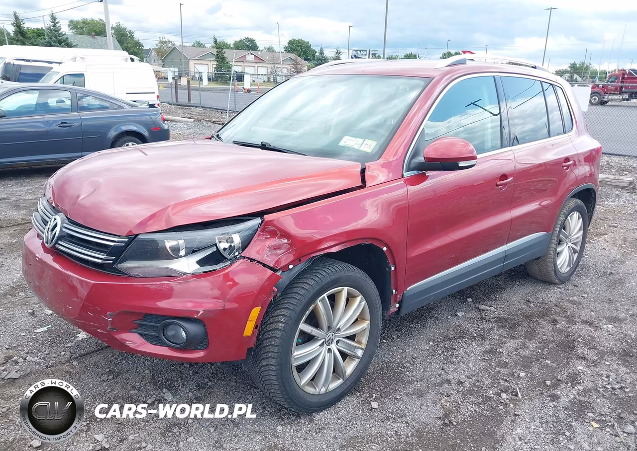 2014 Volkswagen Tiguan Se VIN:WVGBV3AXXEW009327 - 2