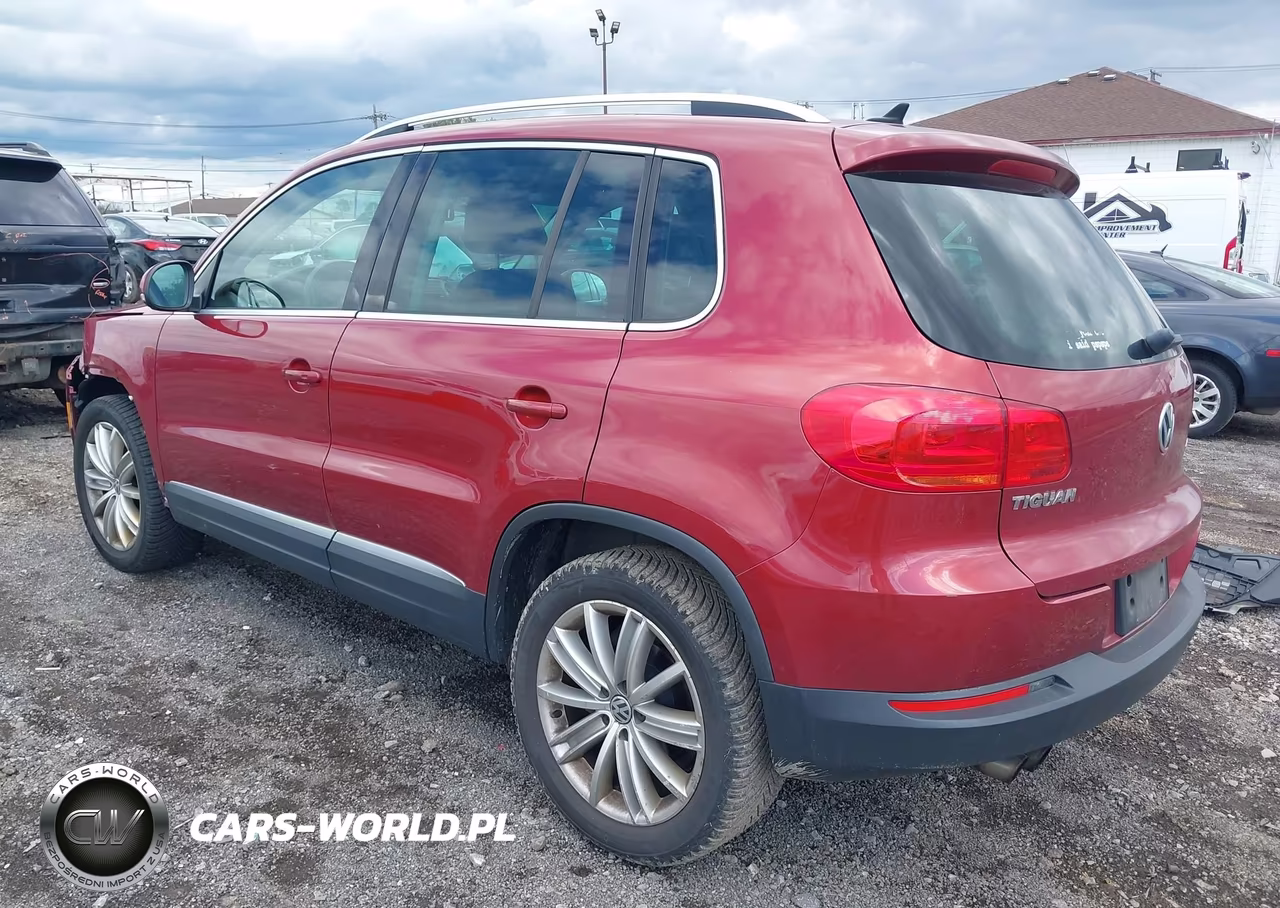 2014 Volkswagen Tiguan Se VIN:WVGBV3AXXEW009327 - 3